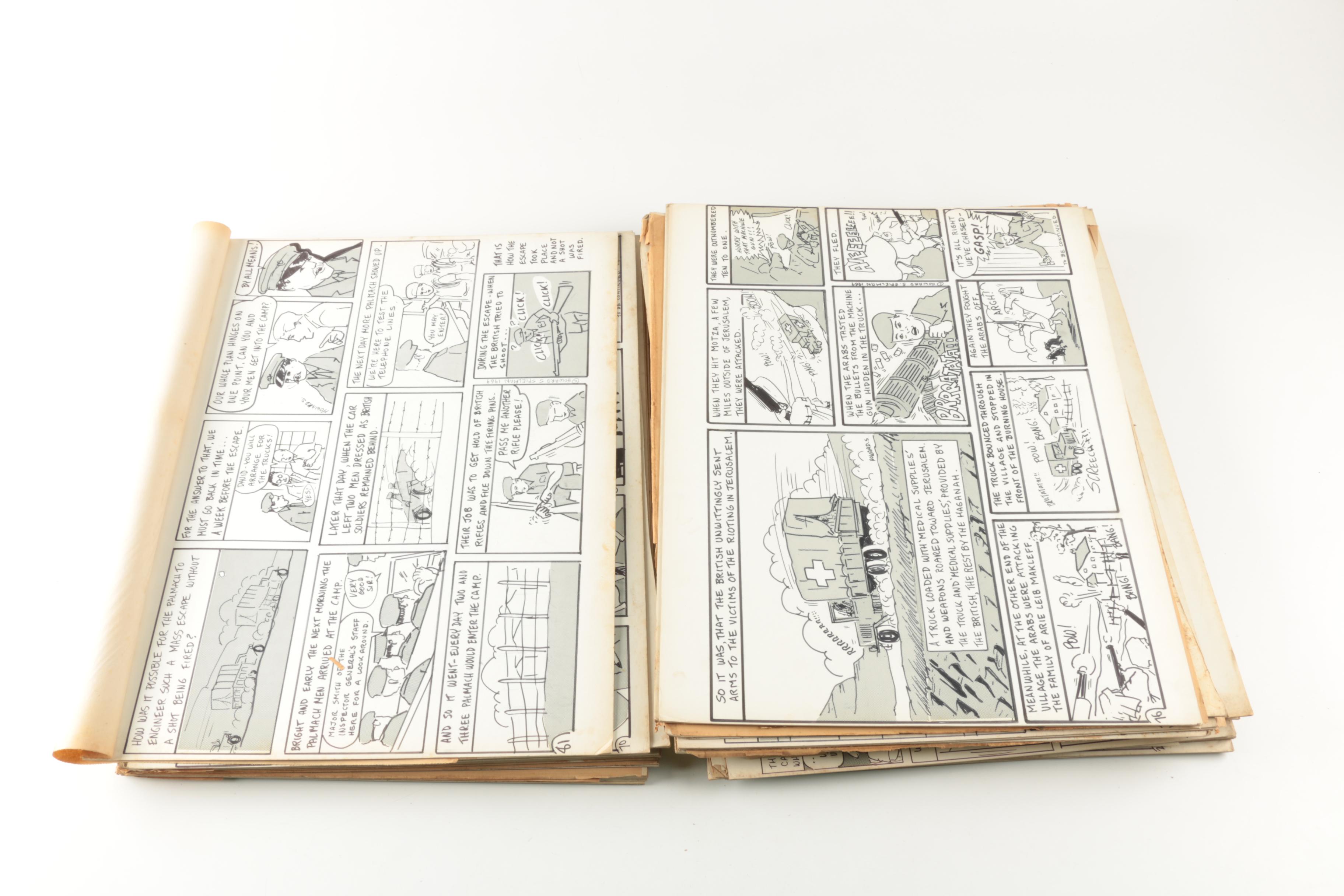 Collection of Howard Spielman Comic Strips