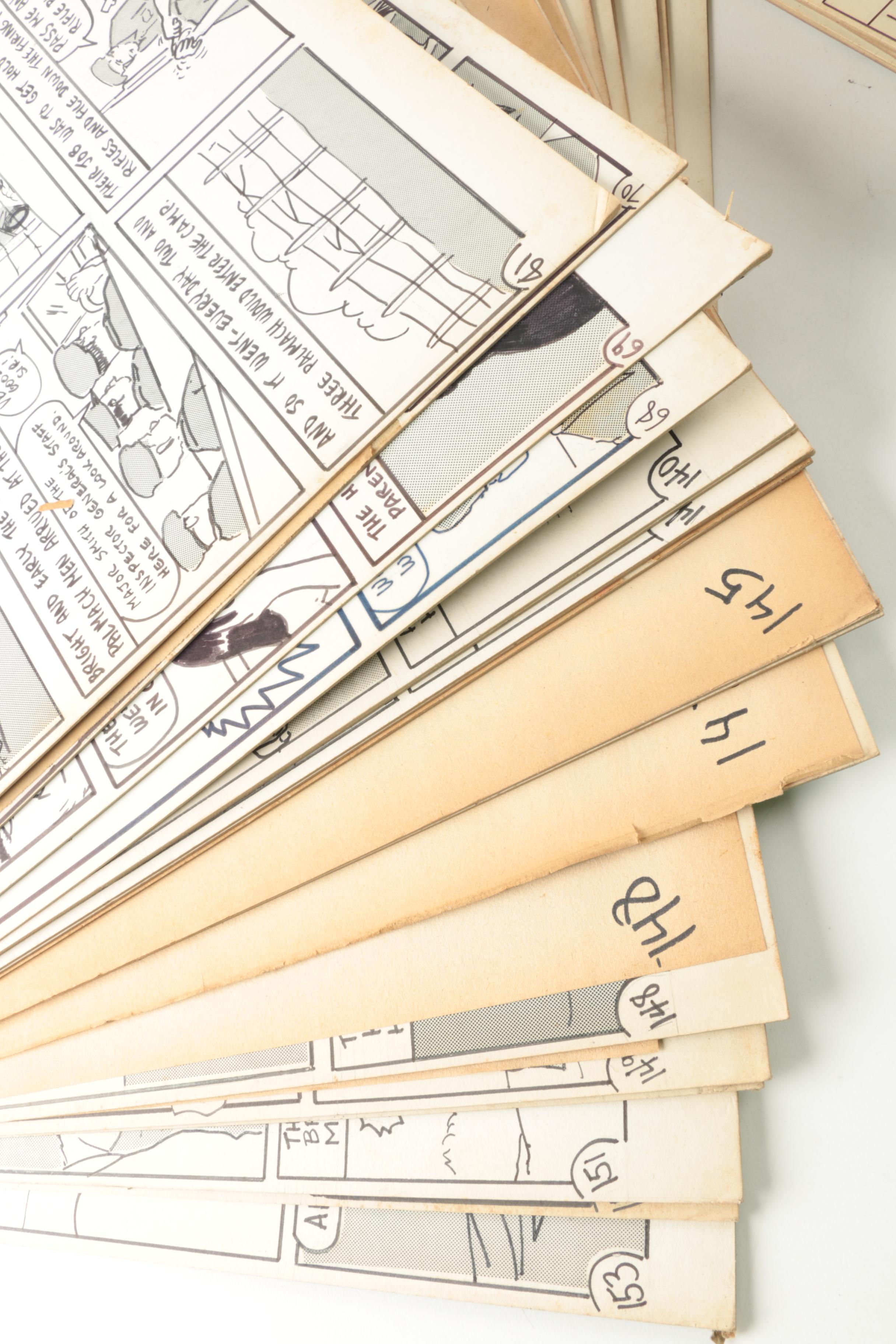 Collection of Howard Spielman Comic Strips