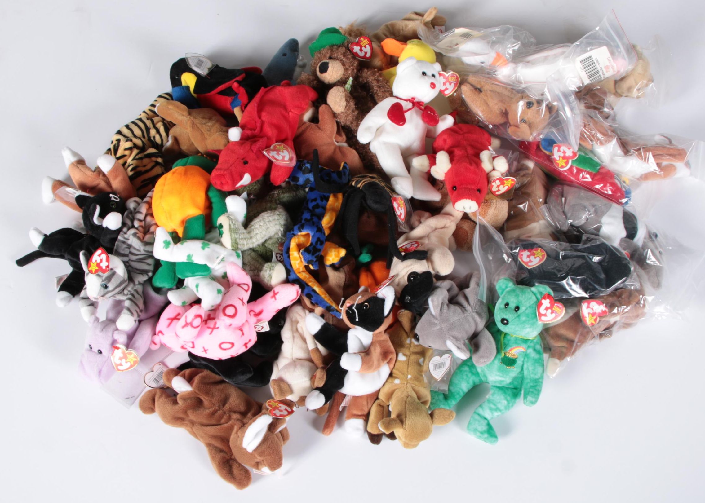 Collection of Ty Beanie Babies