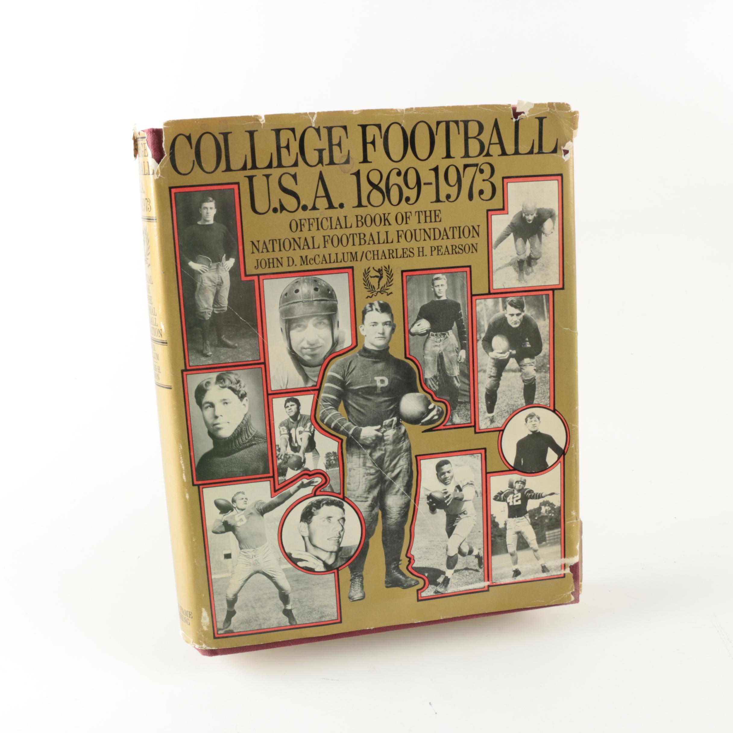 Vintage College Football Book