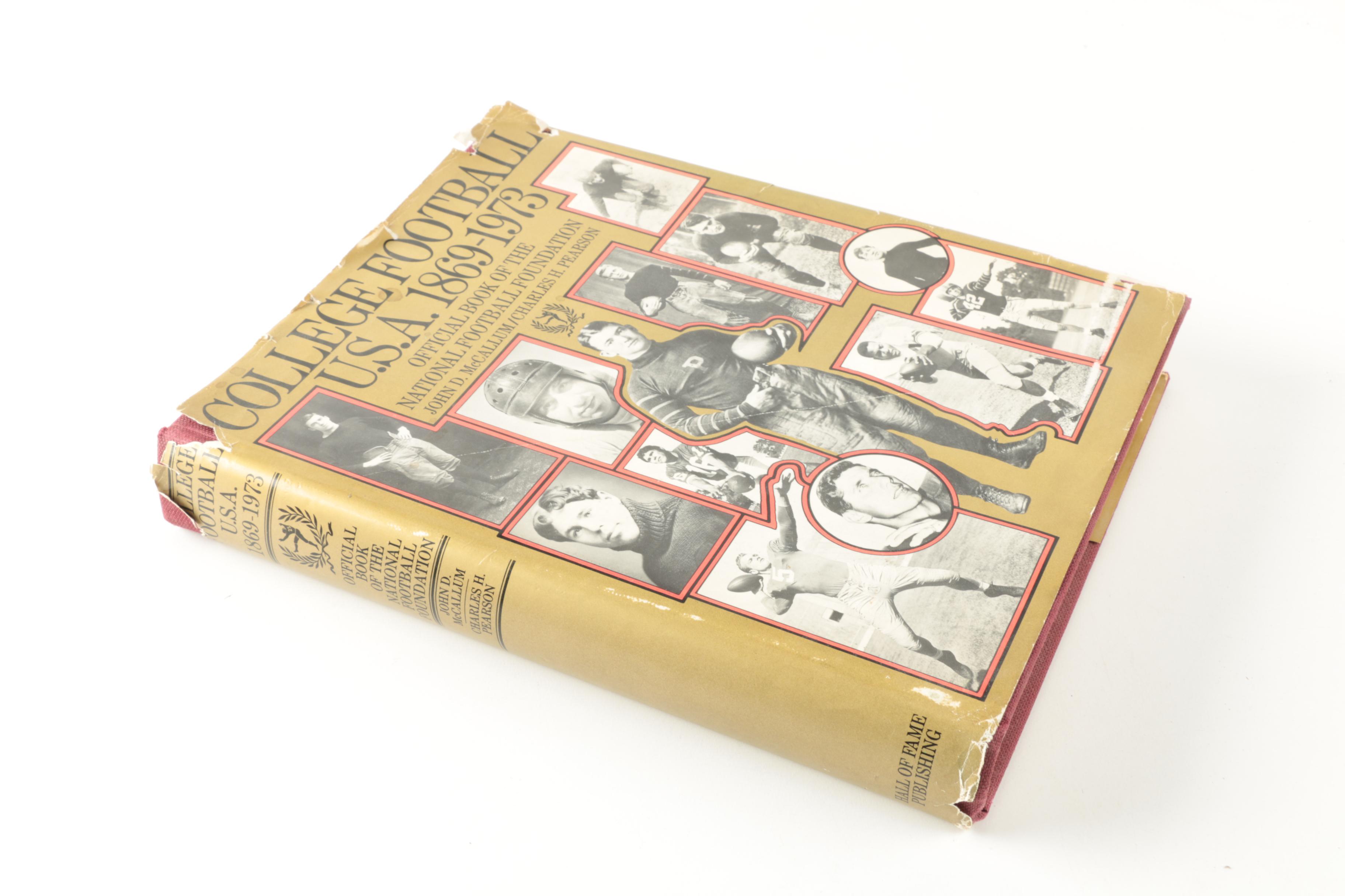 Vintage College Football Book