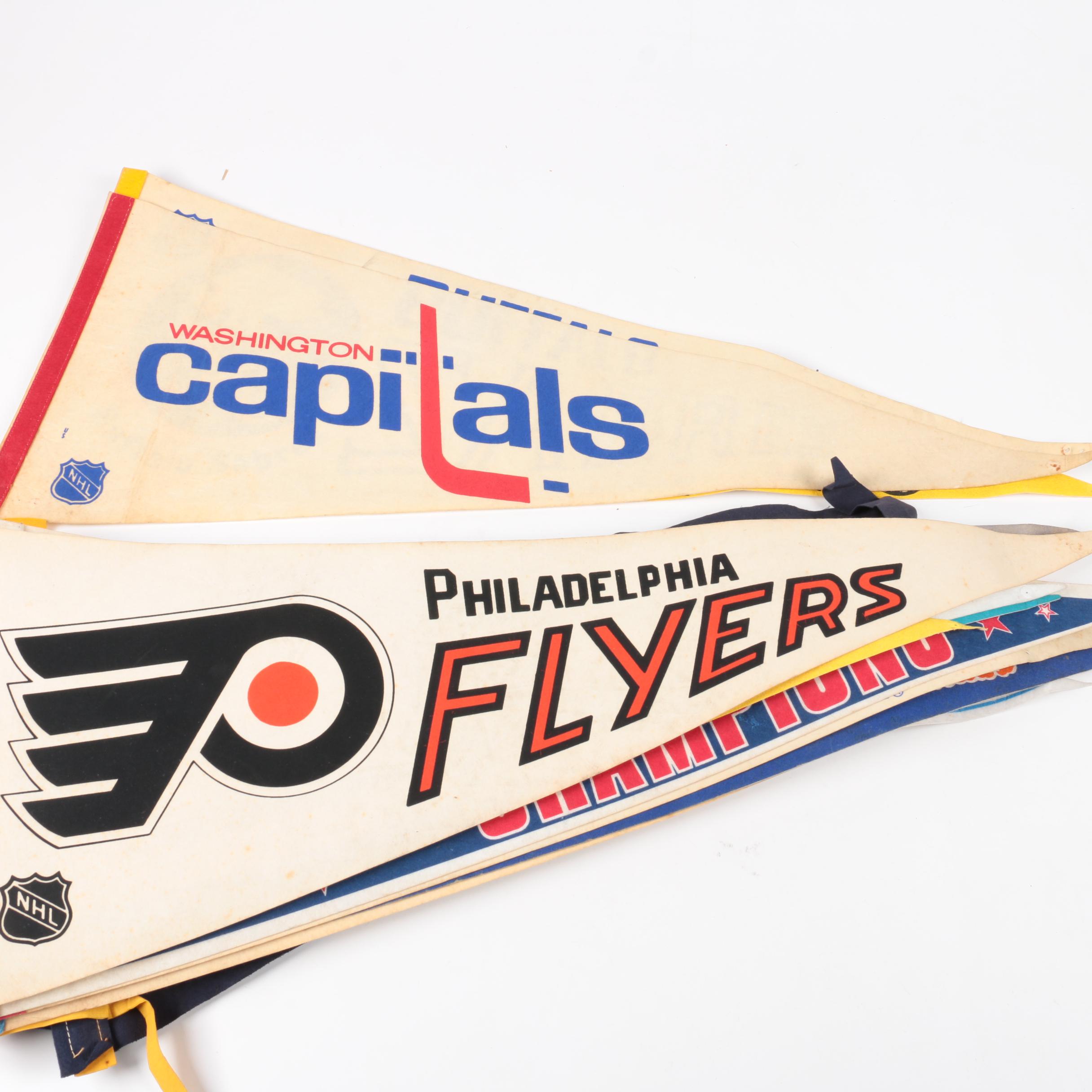 Vintage Sports and Parks Pennants