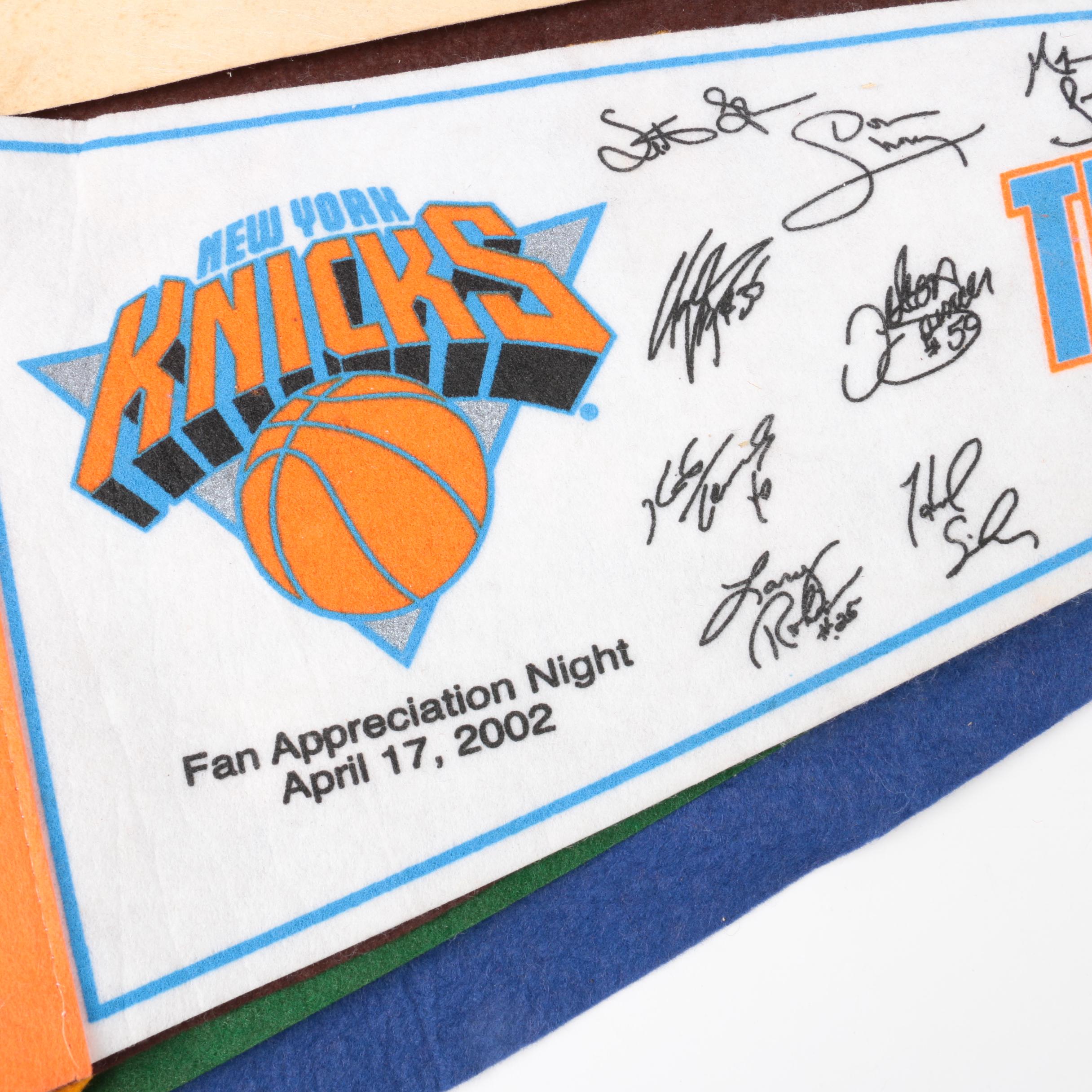 Vintage Sports and Parks Pennants