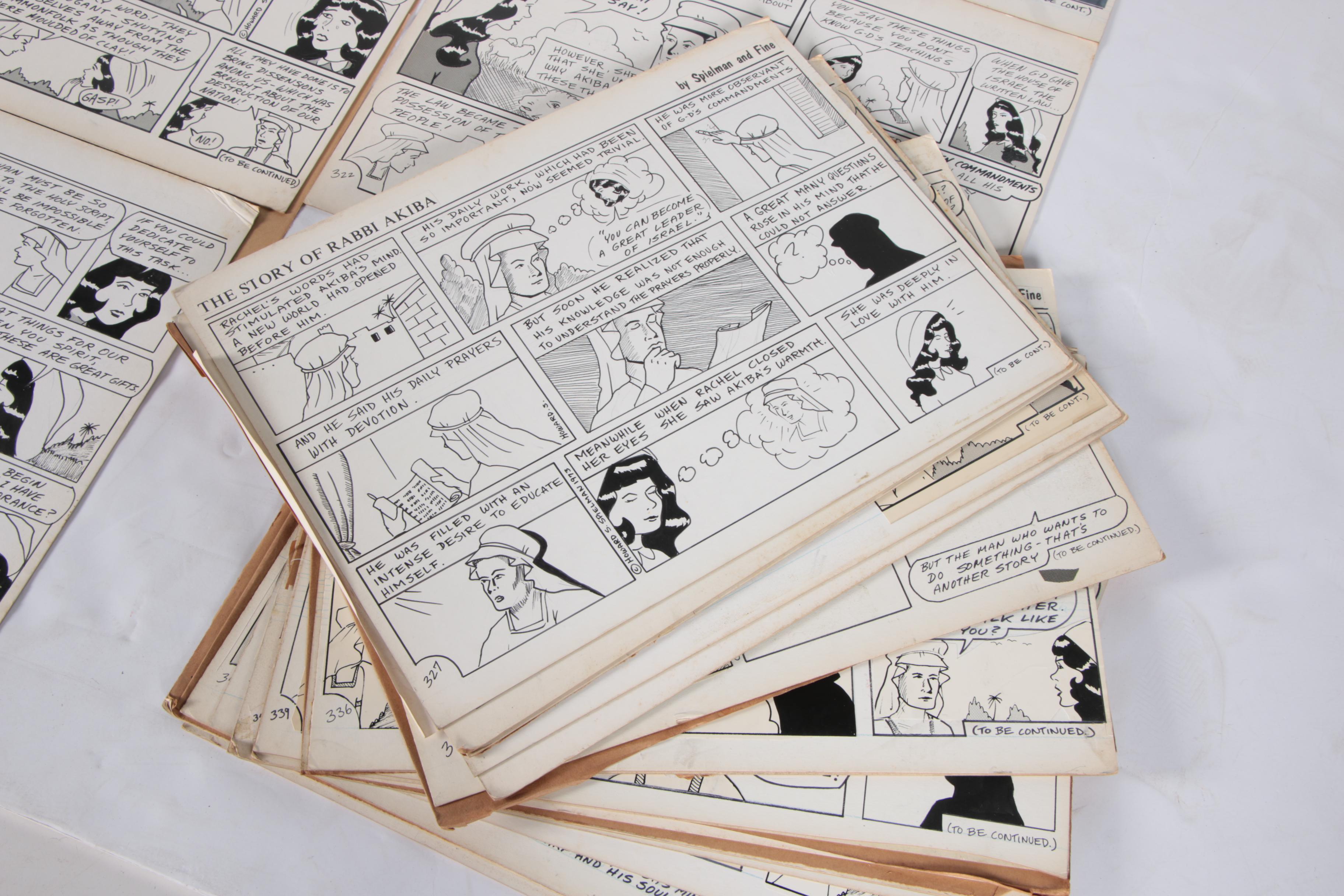"The Story of Rabbi Akiba" Spielman and Fine Comic Strips