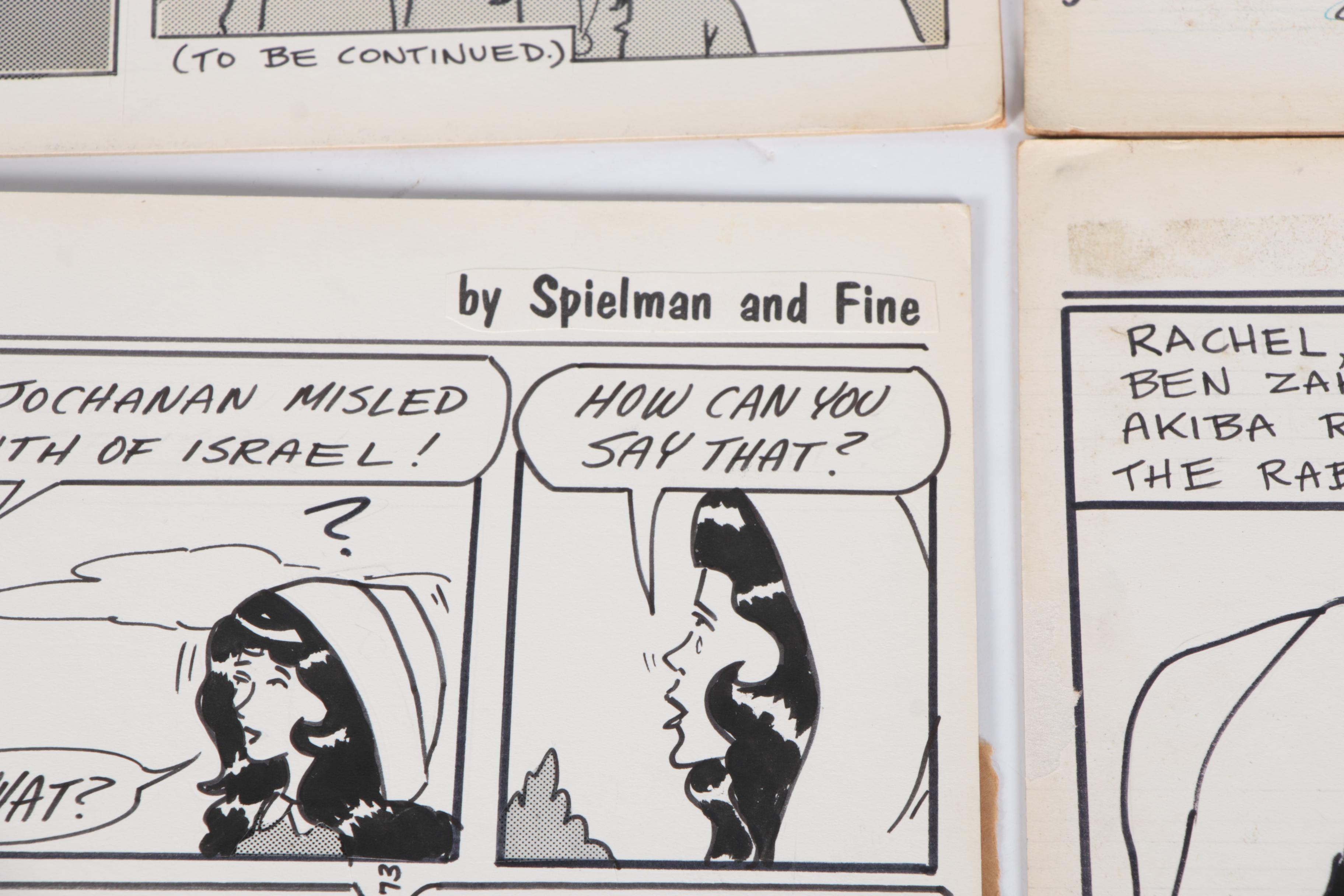 "The Story of Rabbi Akiba" Spielman and Fine Comic Strips
