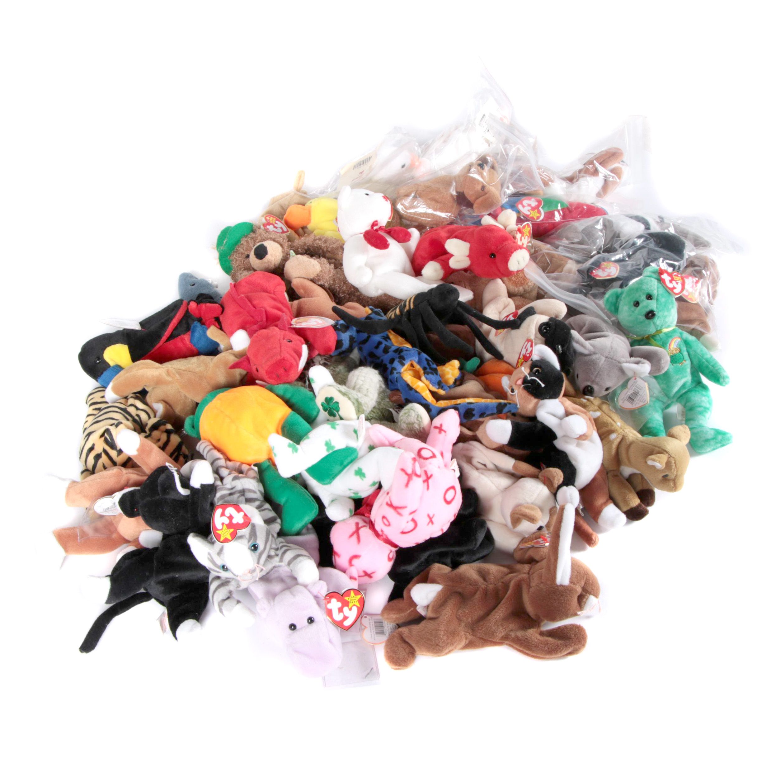 Collection of Ty Beanie Babies