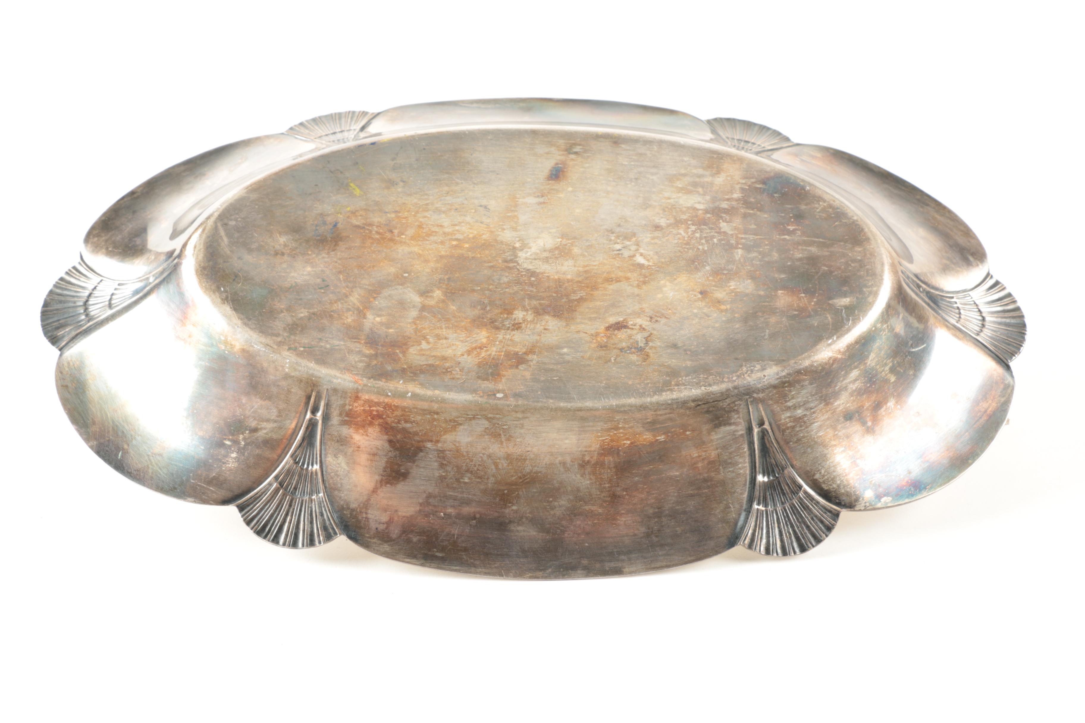 Silver Plate and Handmade Copper Trays