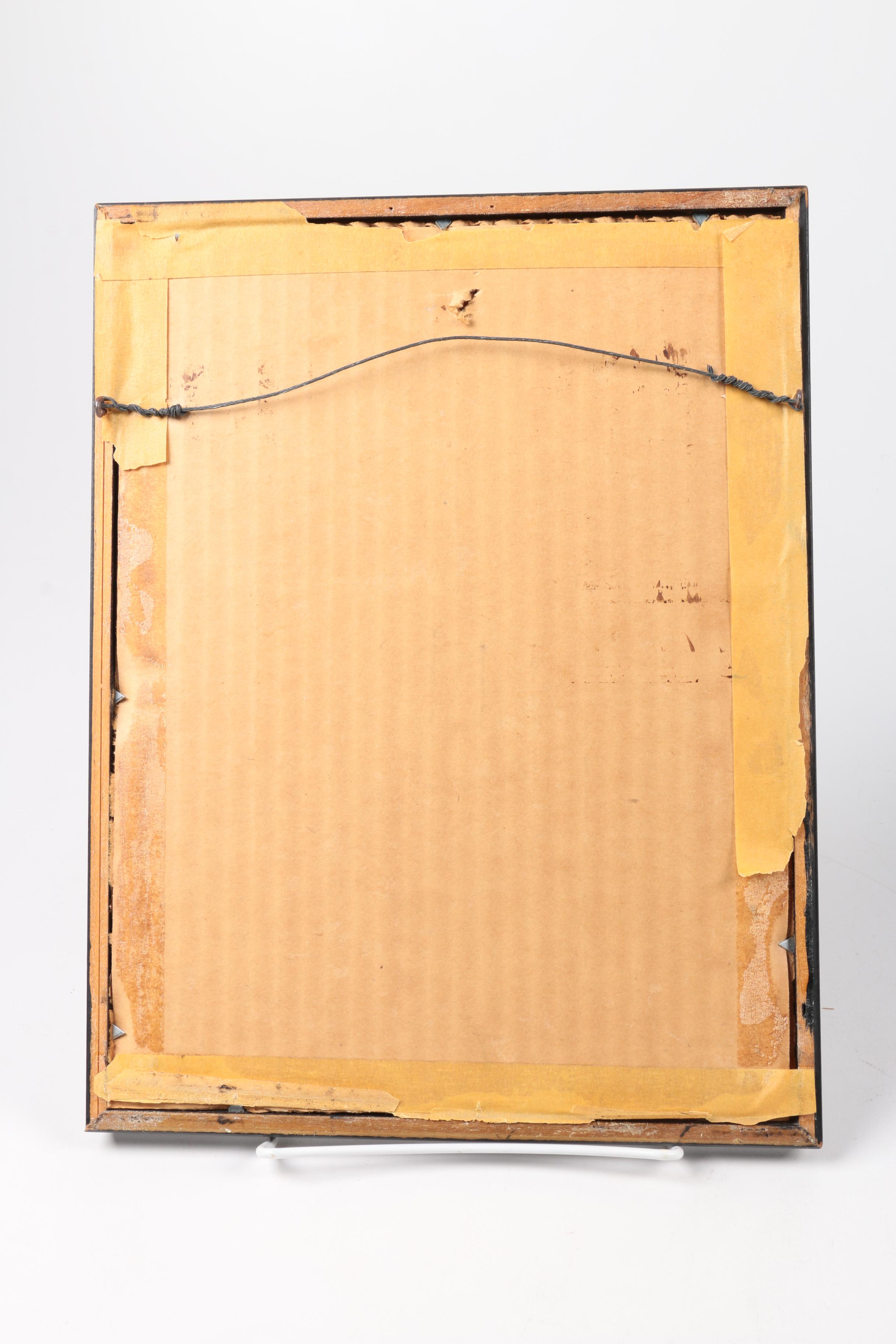 Indo-Persian Style Gouache Paintings on Paper