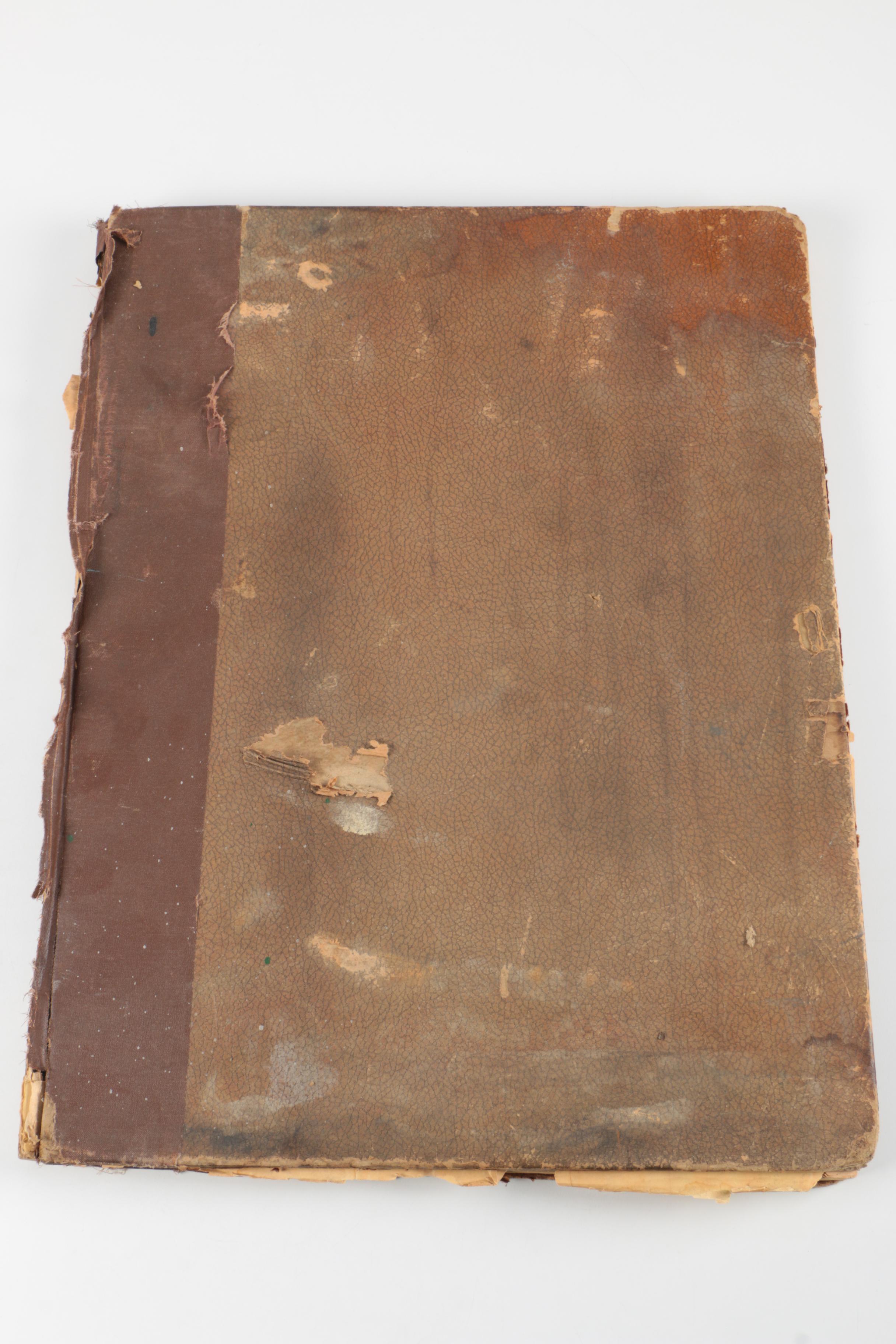 Bound World War II Newspaper Headlines