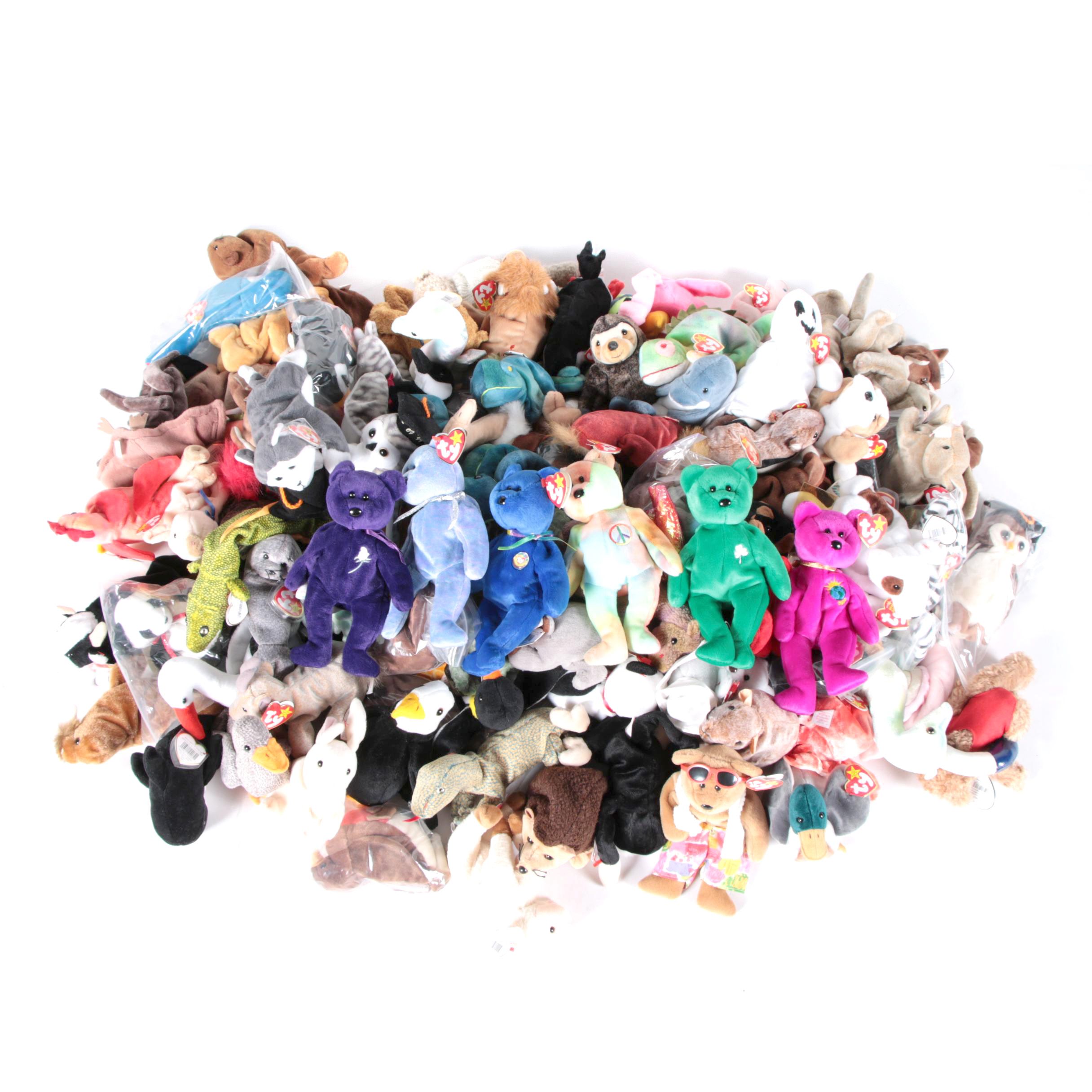 Collection of Ty Beanie Babies