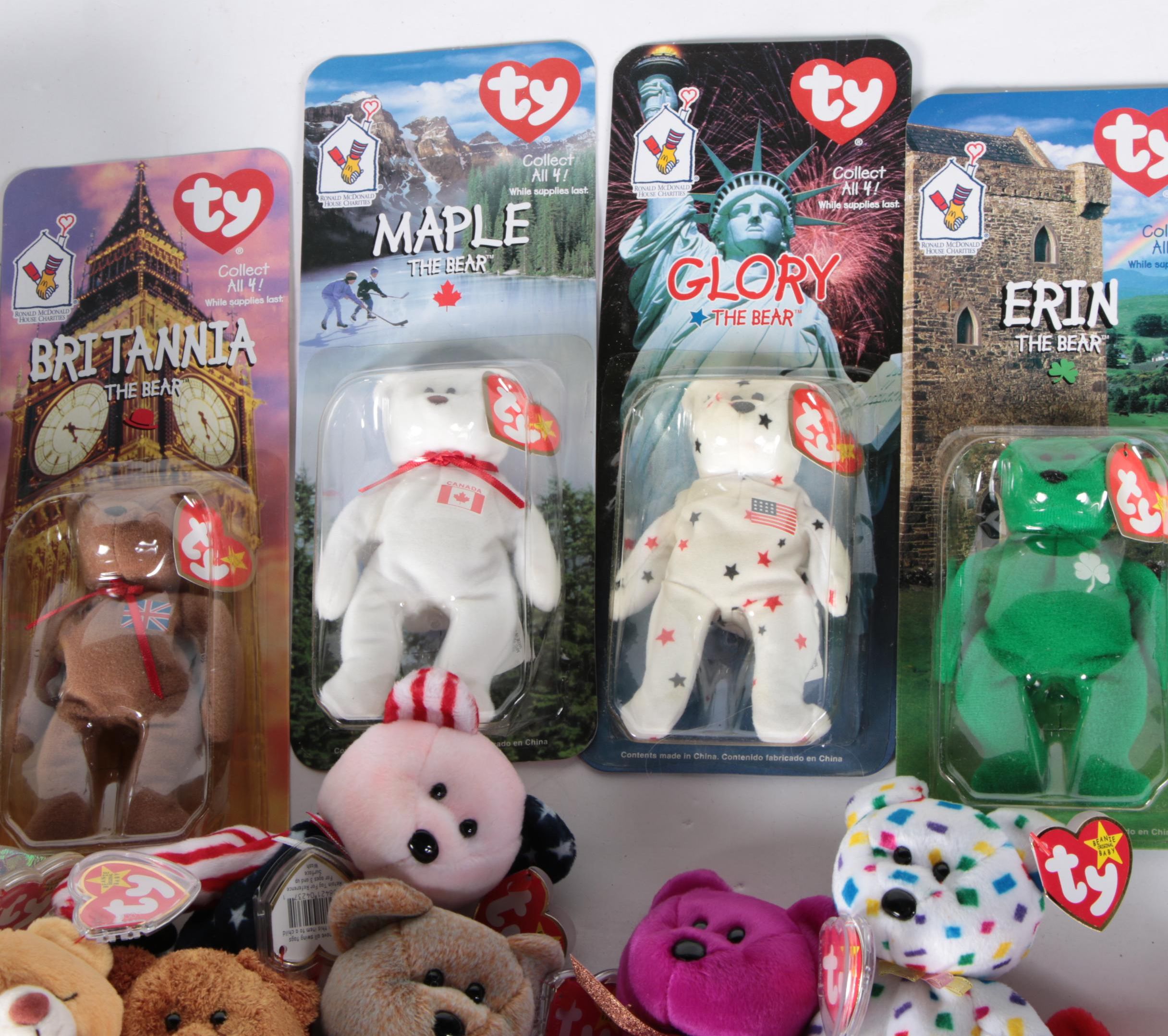 Collection of Ty Beanie Babies