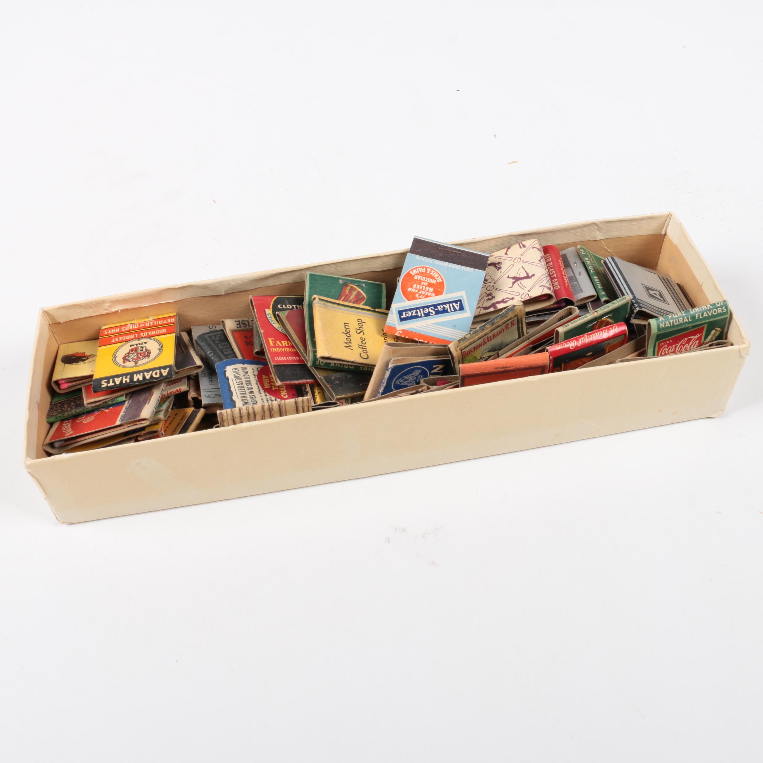 Assorted Vintage Matchbooks