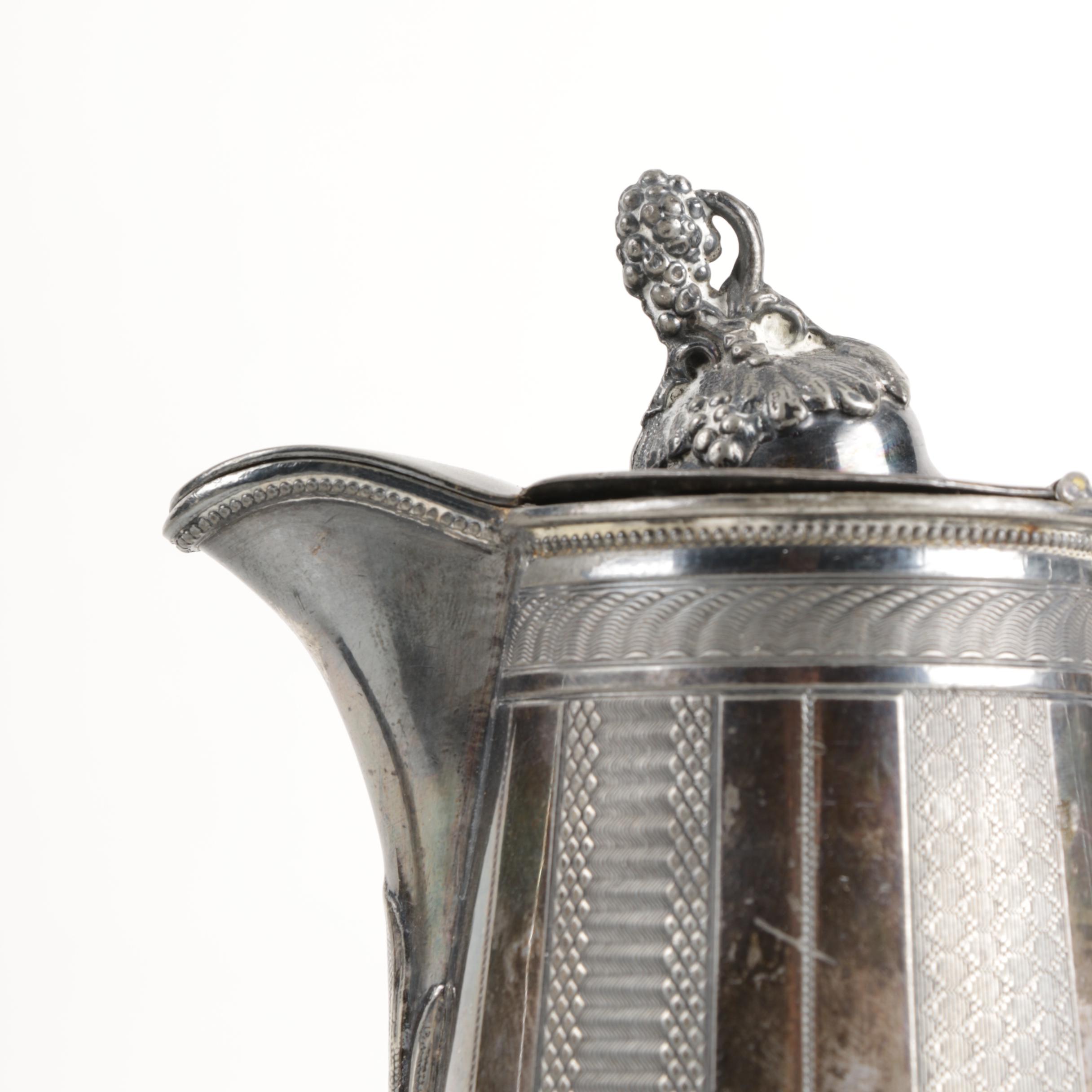 Silver-Plated Coffee and Teapots Including James Dixon & Son