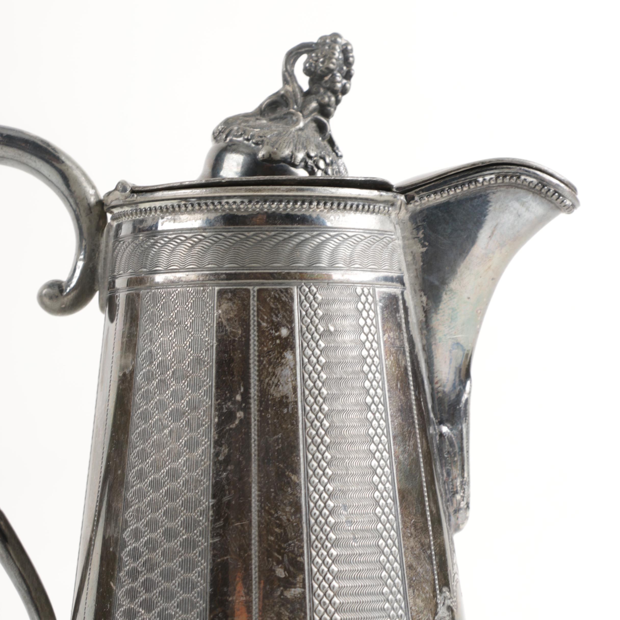 Silver-Plated Coffee and Teapots Including James Dixon & Son
