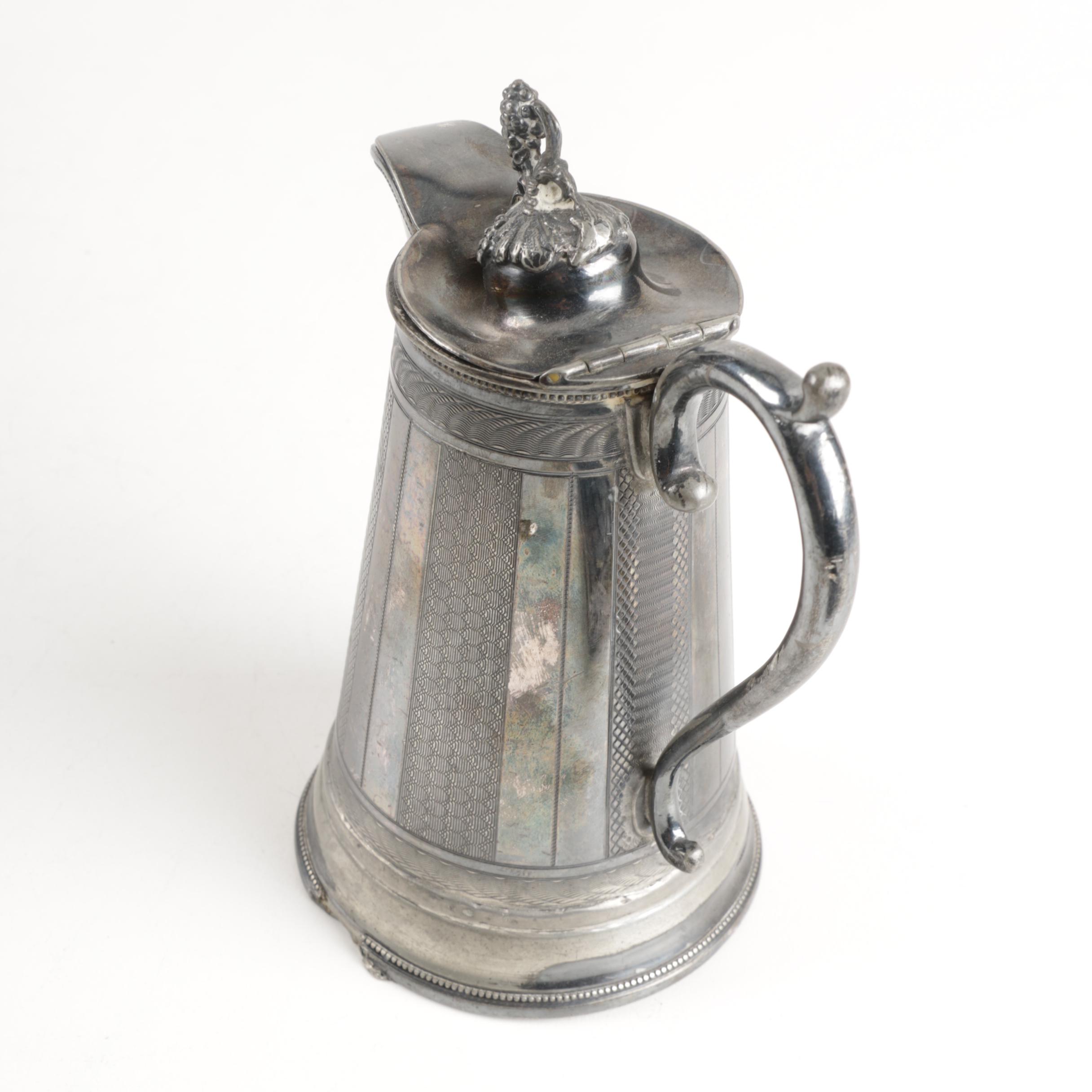 Silver-Plated Coffee and Teapots Including James Dixon & Son