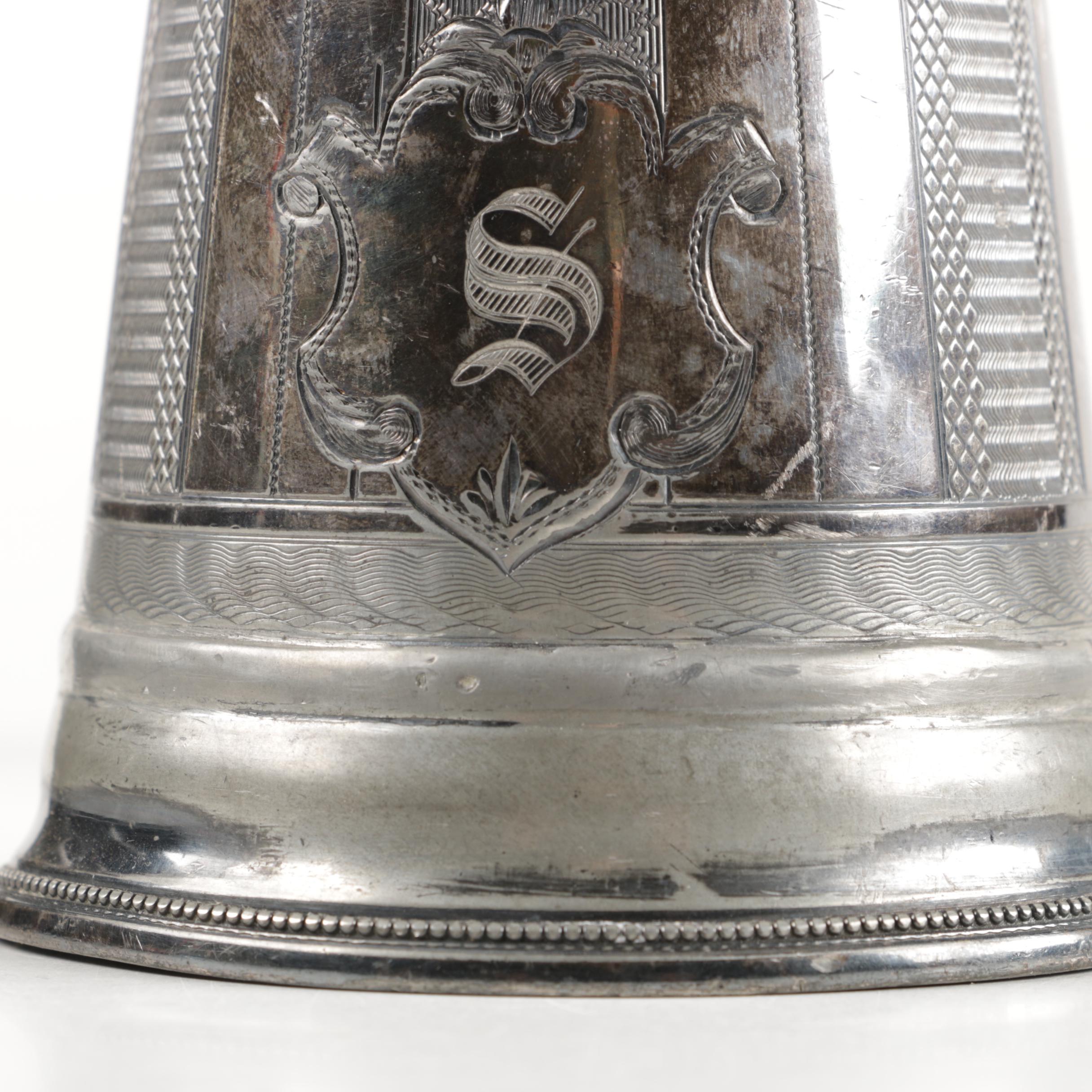 Silver-Plated Coffee and Teapots Including James Dixon & Son