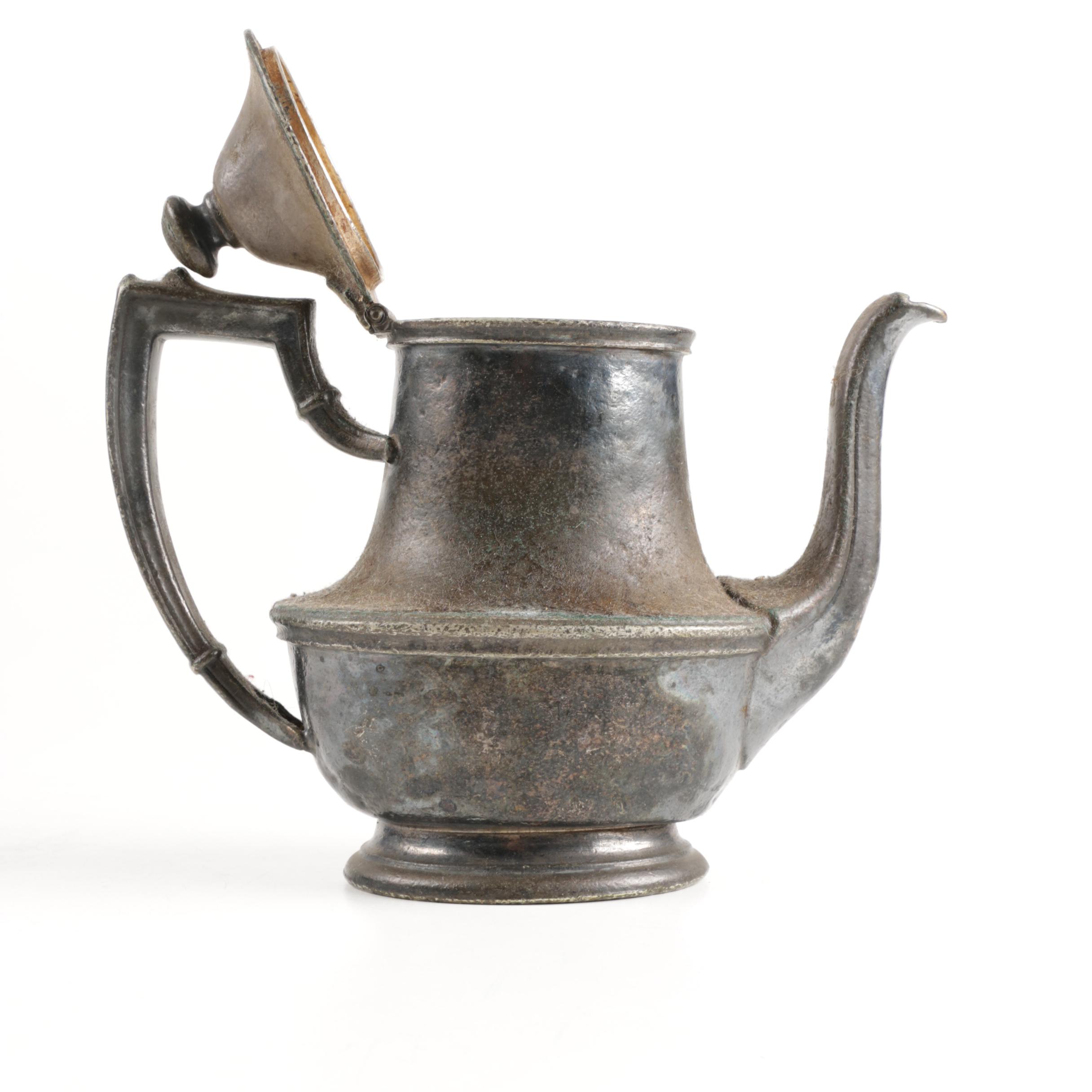 Silver-Plated Coffee and Teapots Including James Dixon & Son