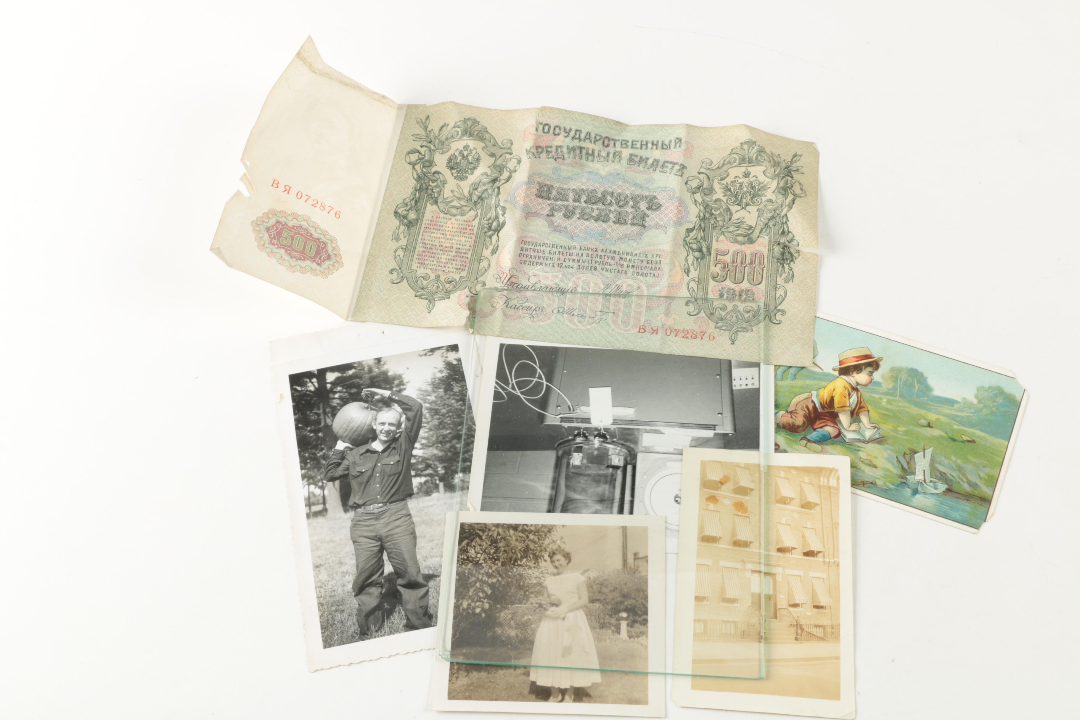 Assortment of Booklets and Ephemera