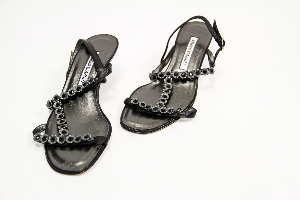 Vintage Manolo Blahnik Evening and Nude Heels