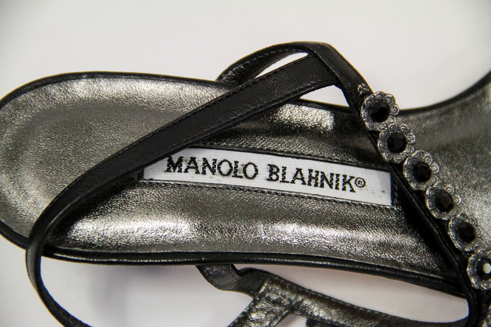 Vintage Manolo Blahnik Evening and Nude Heels