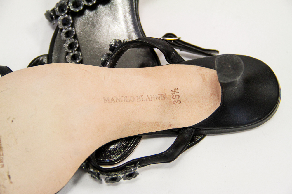 Vintage Manolo Blahnik Evening and Nude Heels
