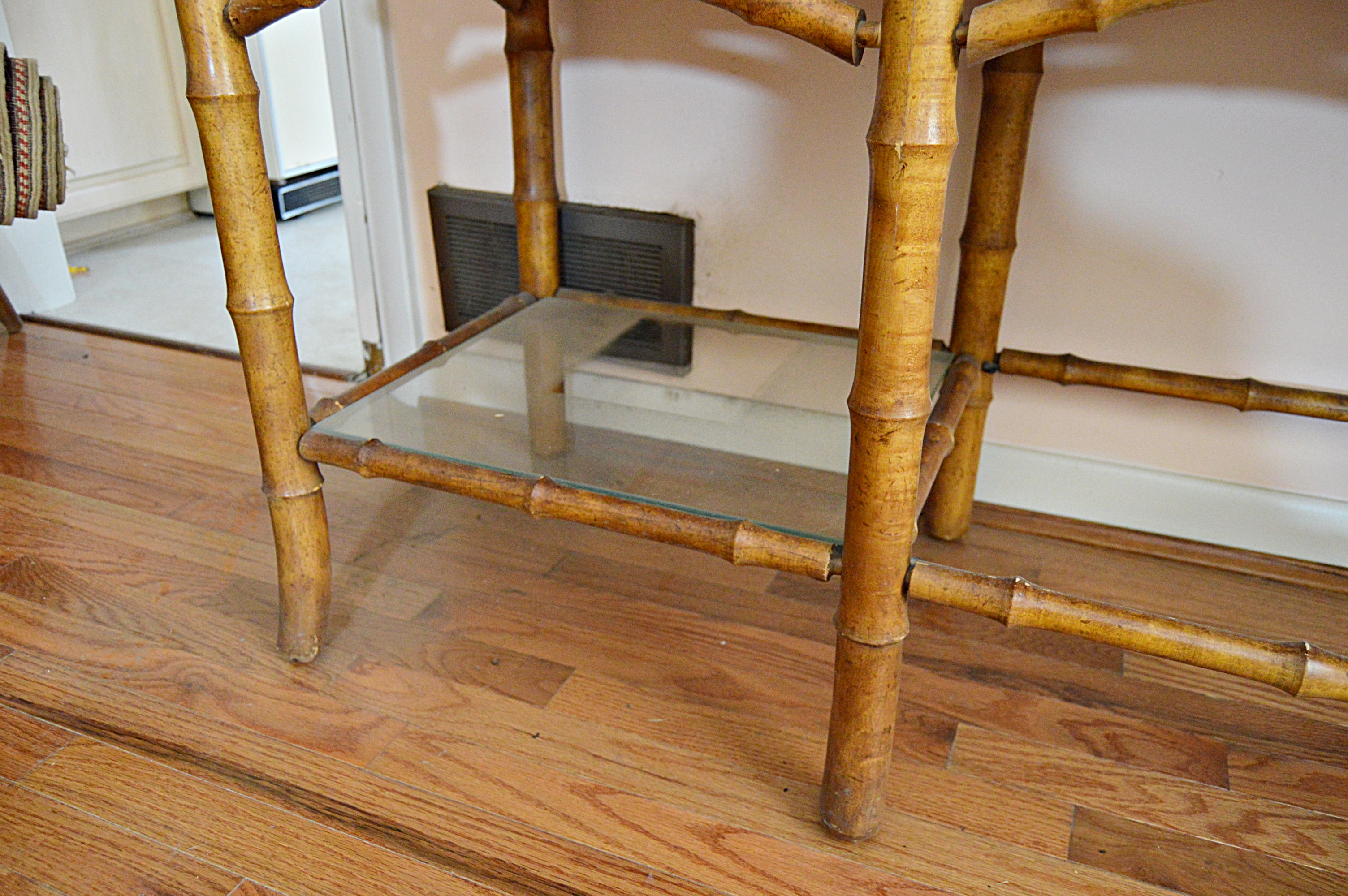 Mid Century American of Martinsville Bamboo and Wicker Buffet