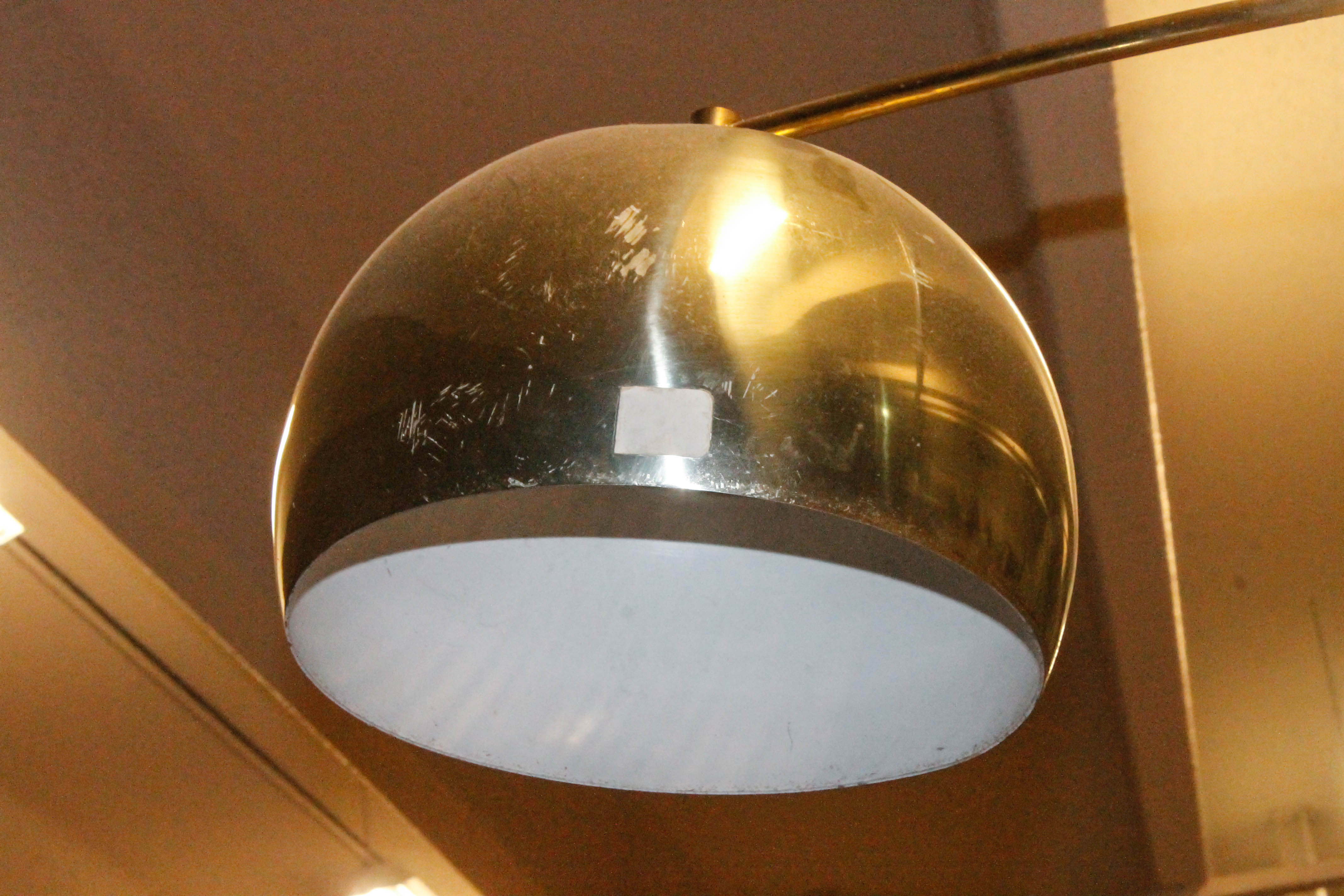 Vintage Mid Century Modern Arc Floor Lamp