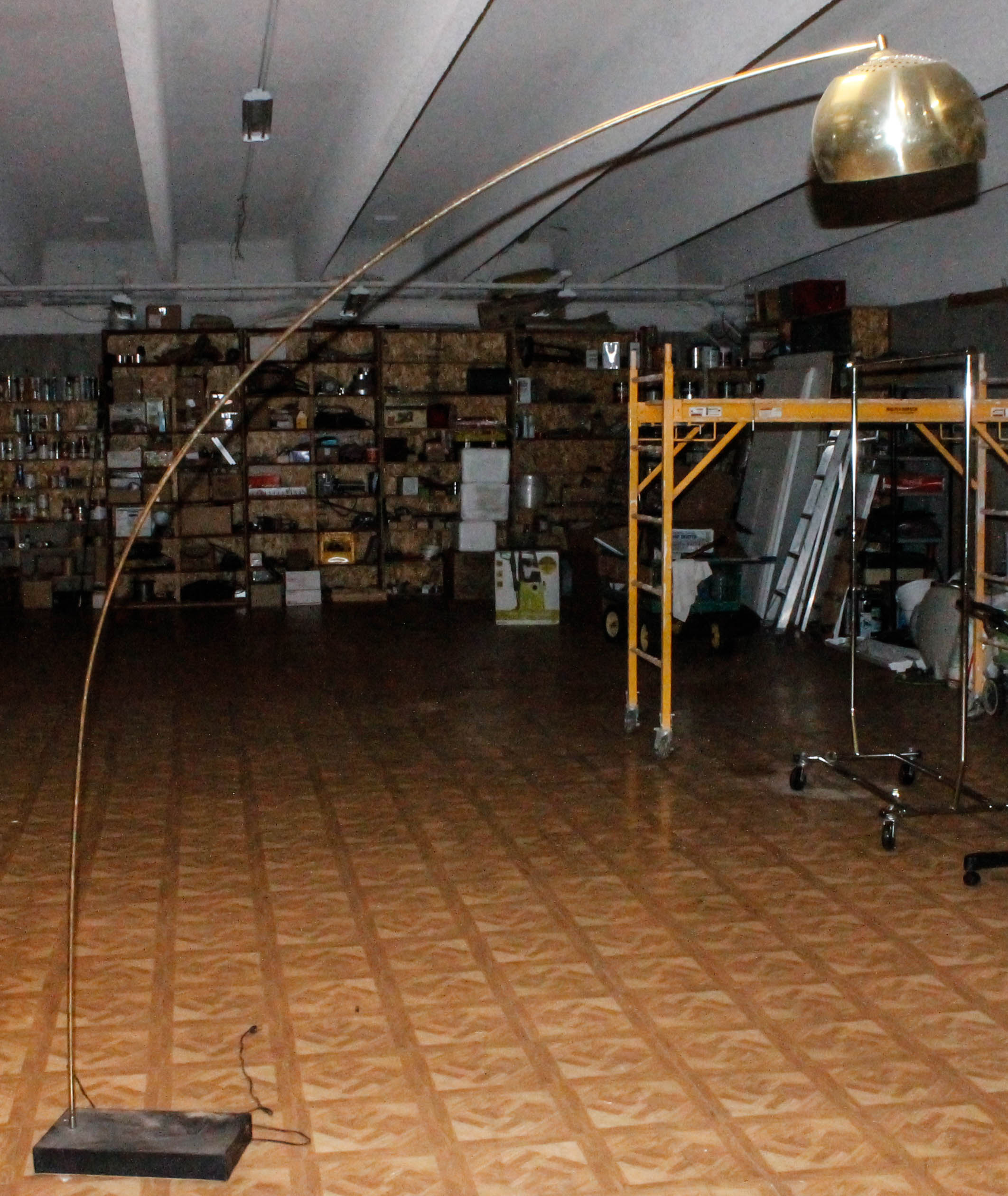 Vintage Mid Century Modern Arc Floor Lamp