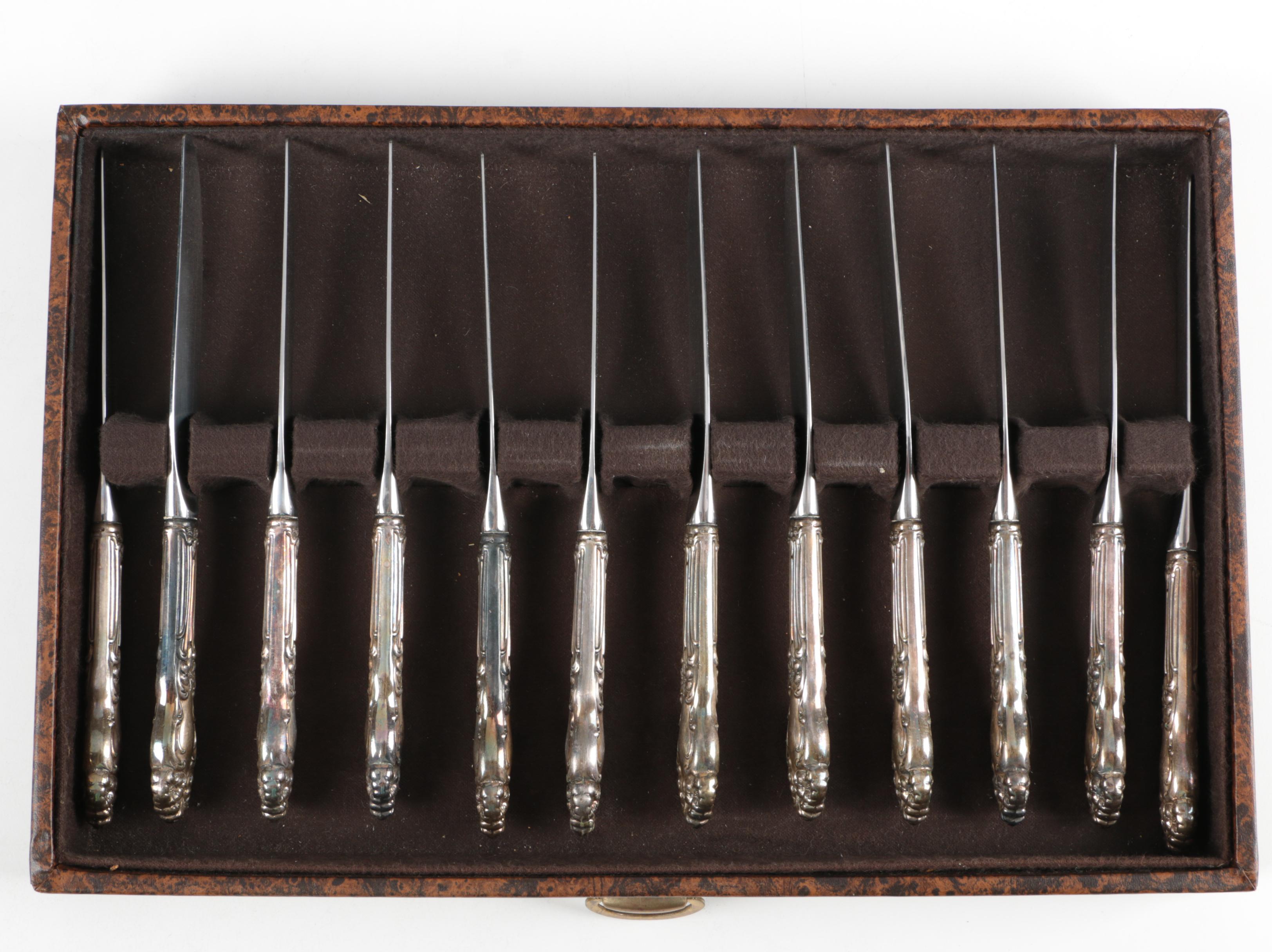 Reed & Barton "Tiger Lily/Festivity" Silver Plated Flatware Set