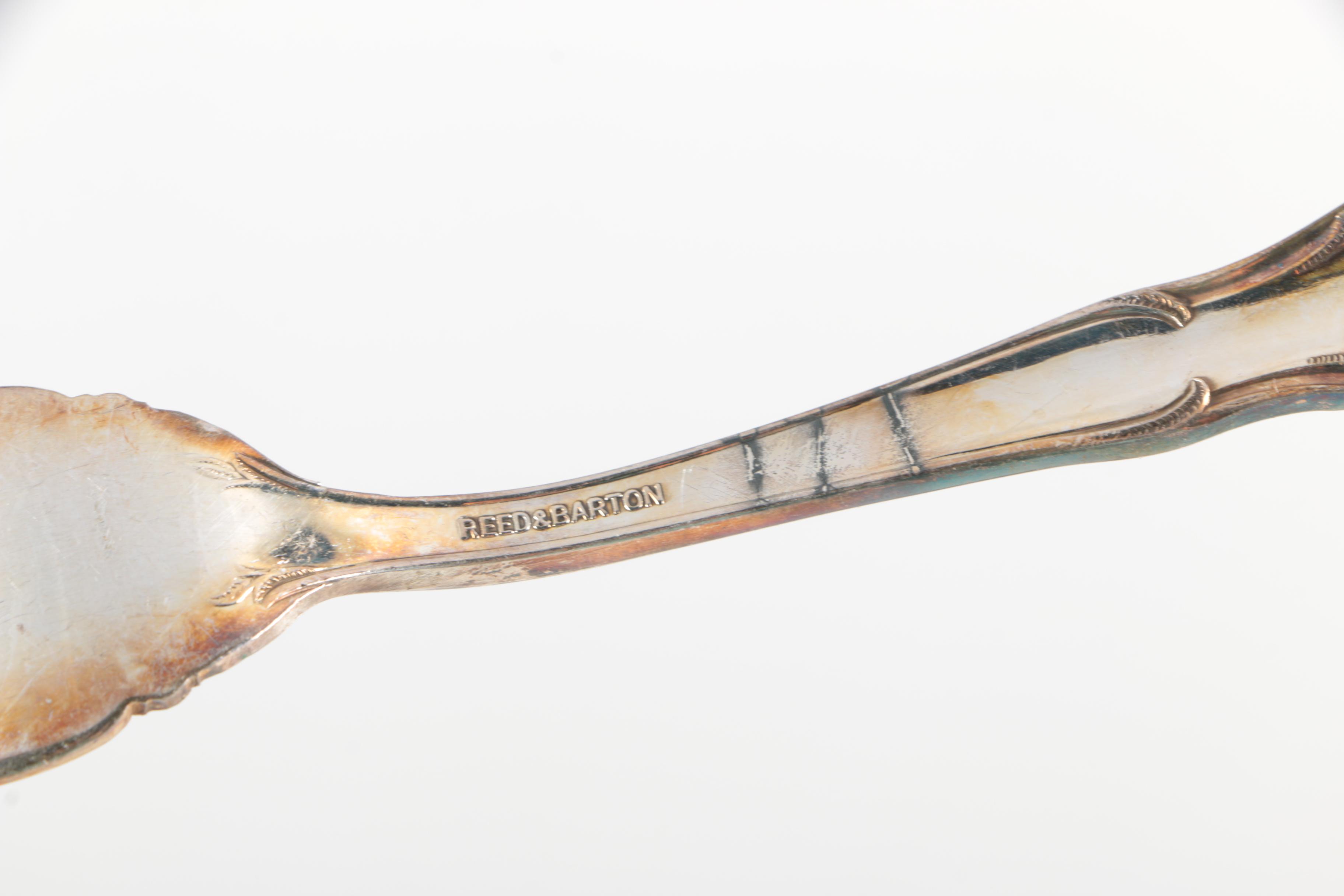 Reed & Barton "Tiger Lily/Festivity" Silver Plated Flatware Set