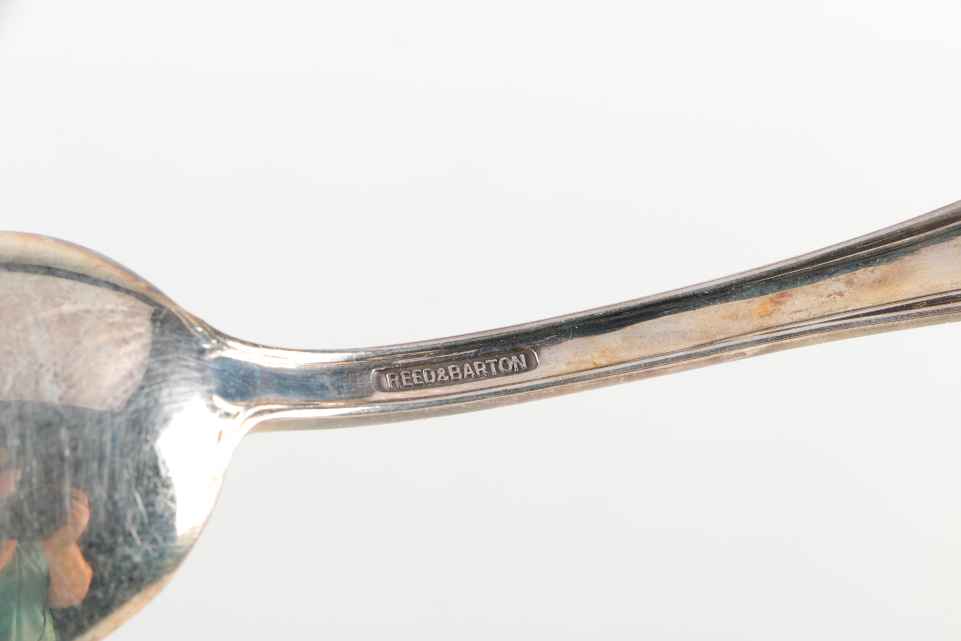 Reed & Barton "Tiger Lily/Festivity" Silver Plated Flatware Set