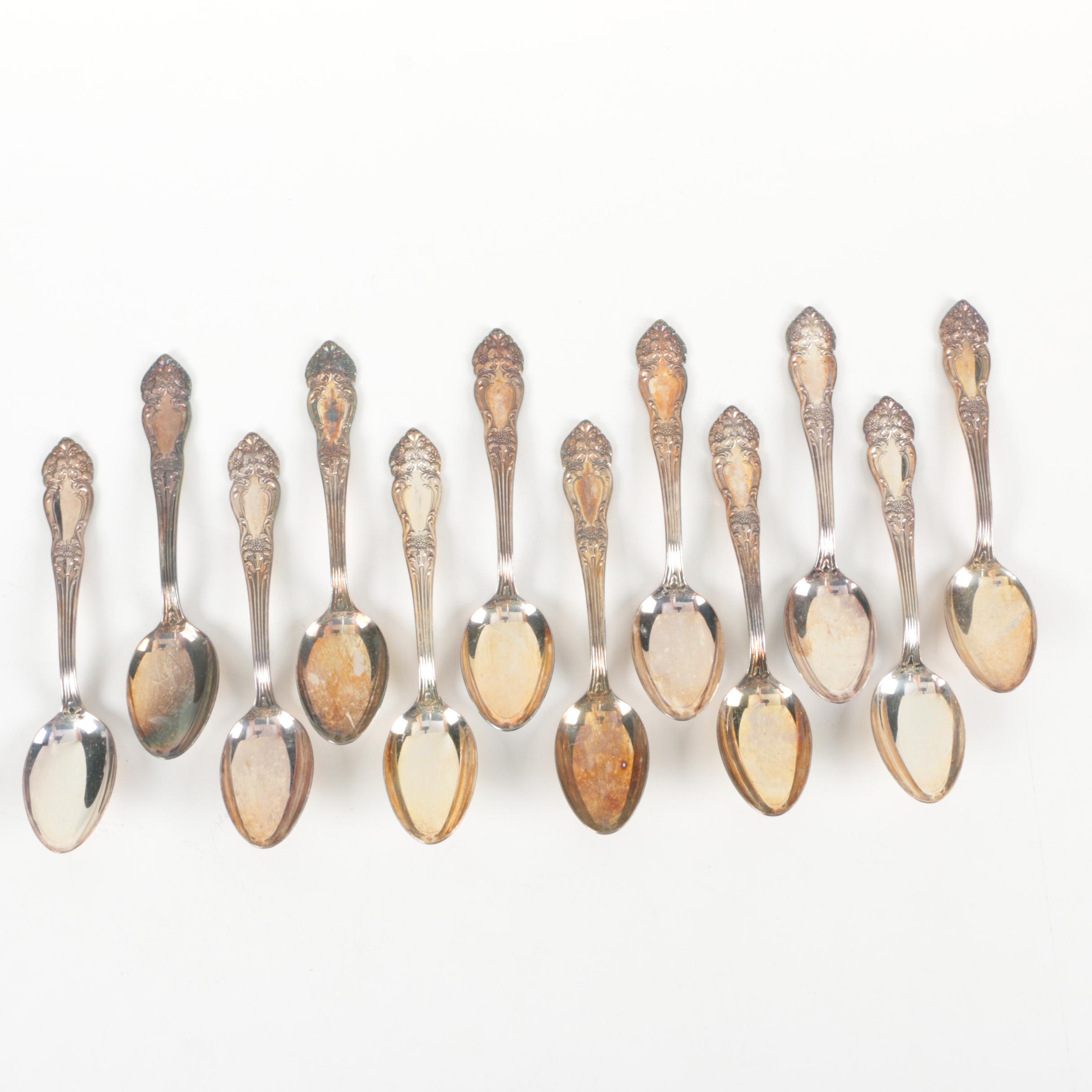 Reed & Barton "Tiger Lily/Festivity" Silver Plated Flatware Set