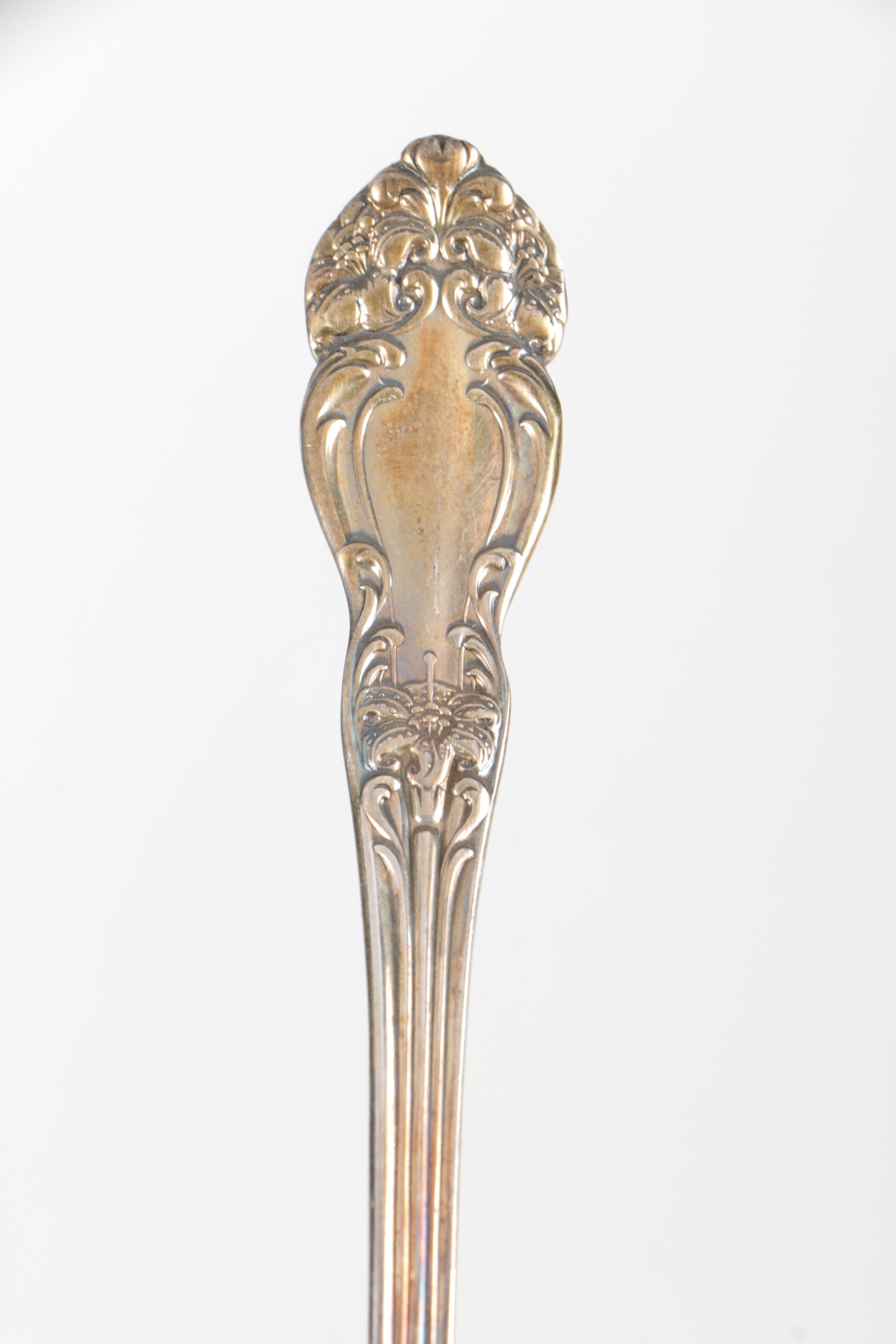 Reed & Barton "Tiger Lily/Festivity" Silver Plated Flatware Set