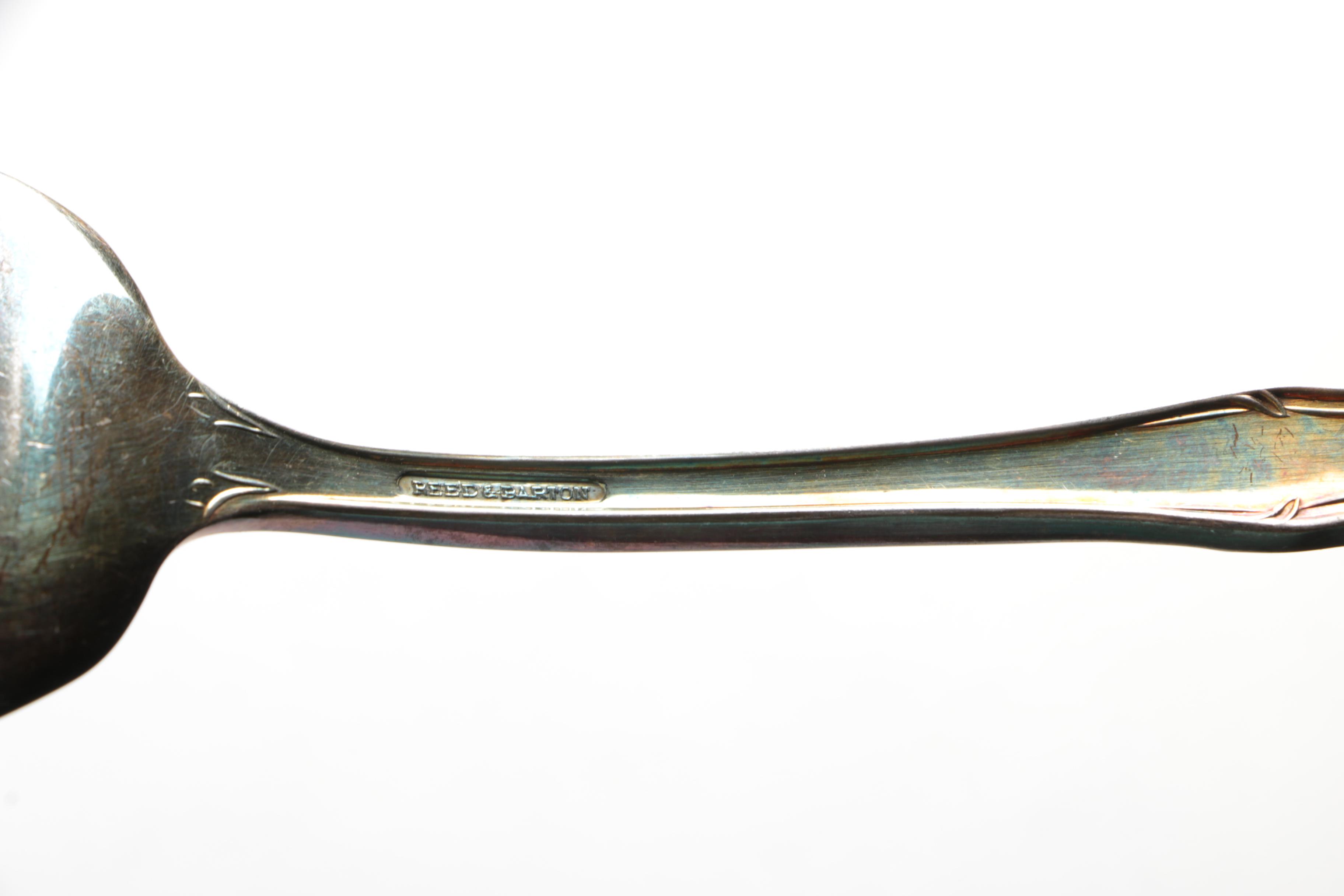 Reed & Barton "Tiger Lily/Festivity" Silver Plated Flatware Set