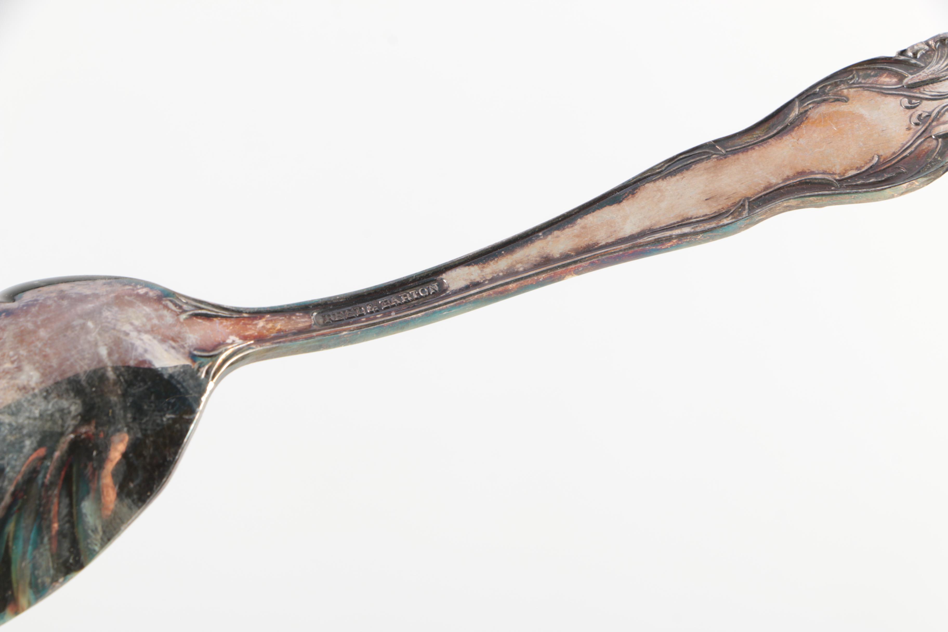 Reed & Barton "Tiger Lily/Festivity" Silver Plated Flatware Set