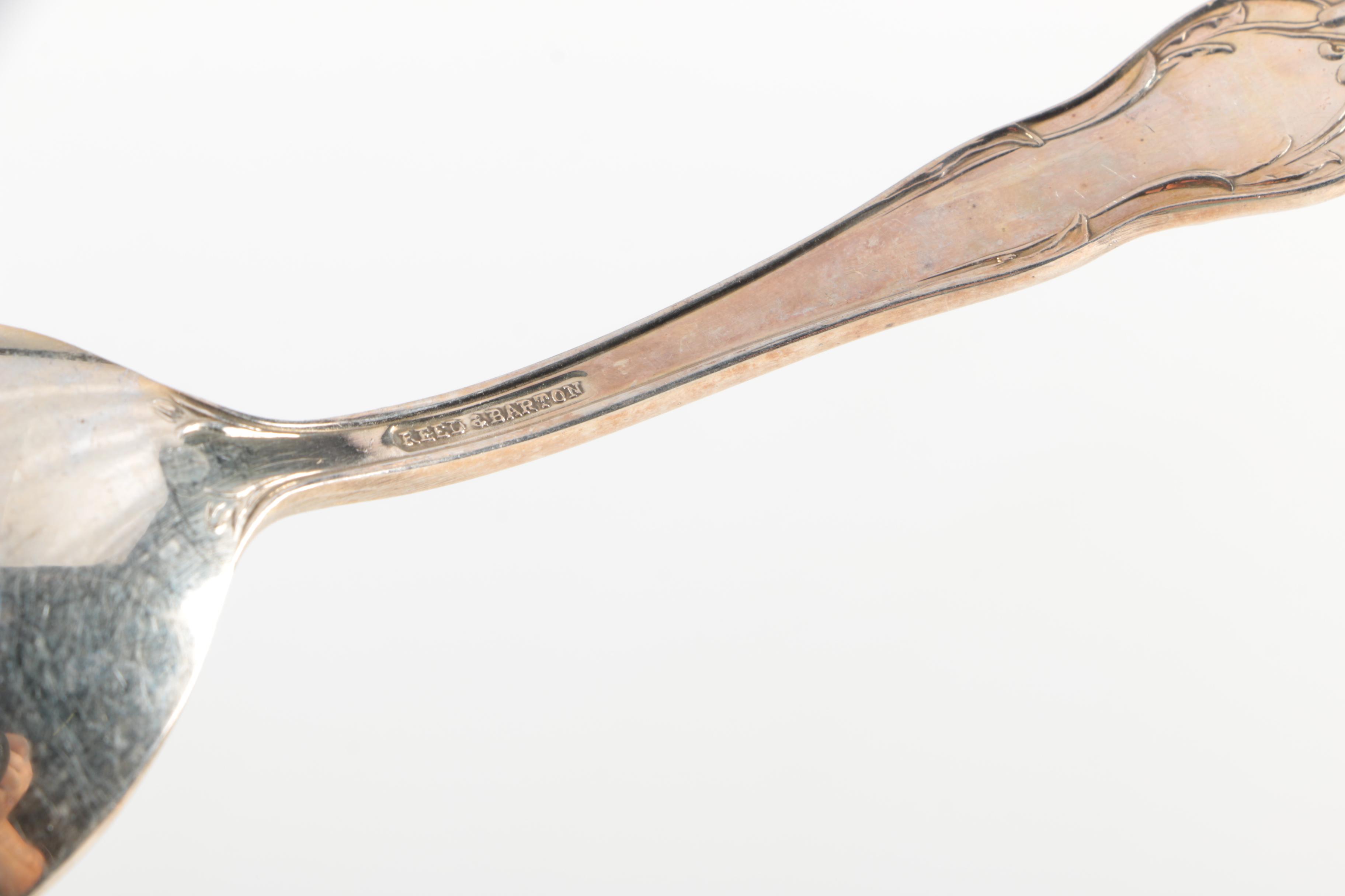 Reed & Barton "Tiger Lily/Festivity" Silver Plated Flatware Set