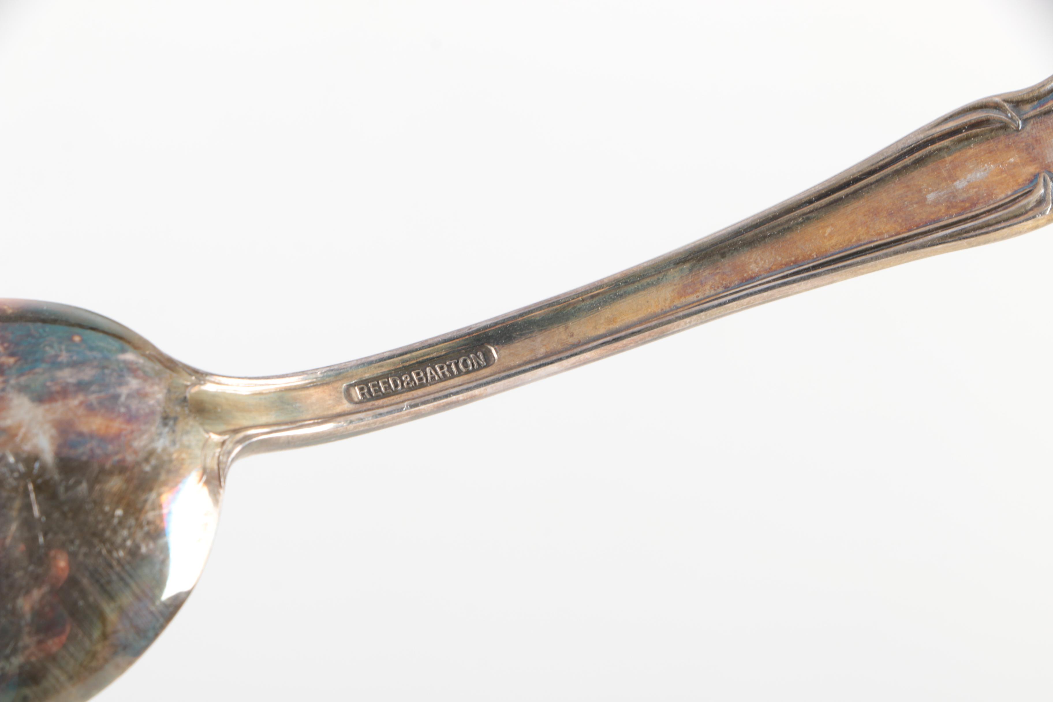 Reed & Barton "Tiger Lily/Festivity" Silver Plated Flatware Set