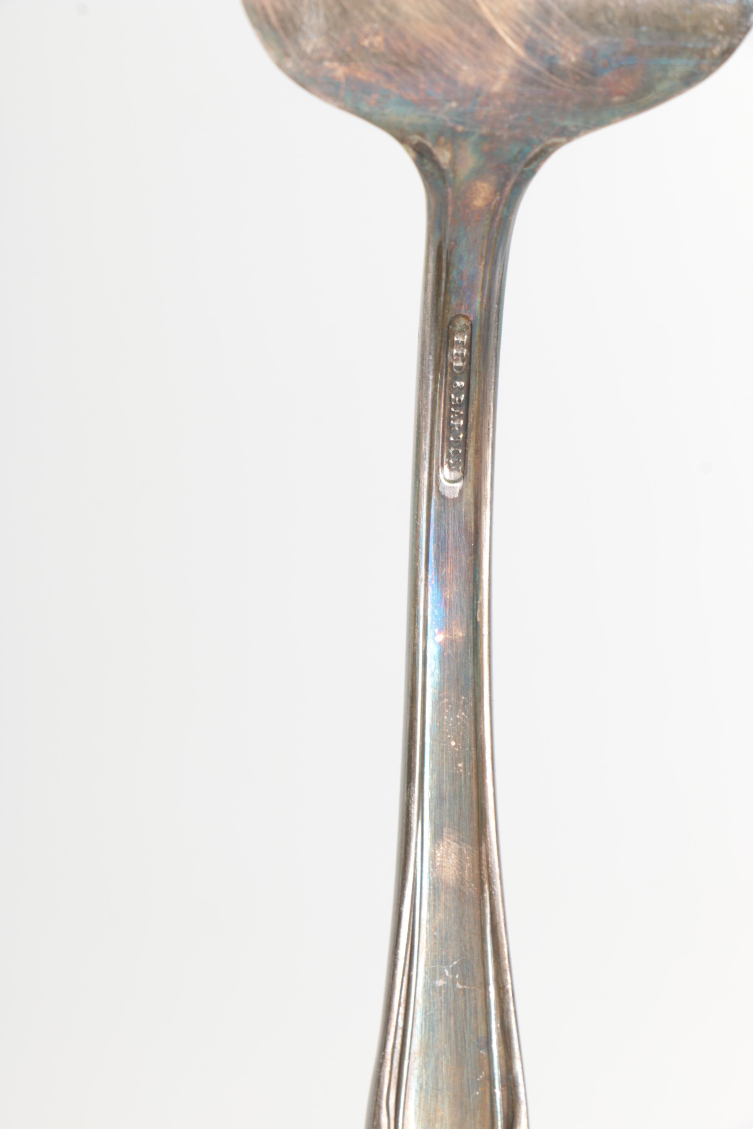 Reed & Barton "Tiger Lily/Festivity" Silver Plated Flatware Set