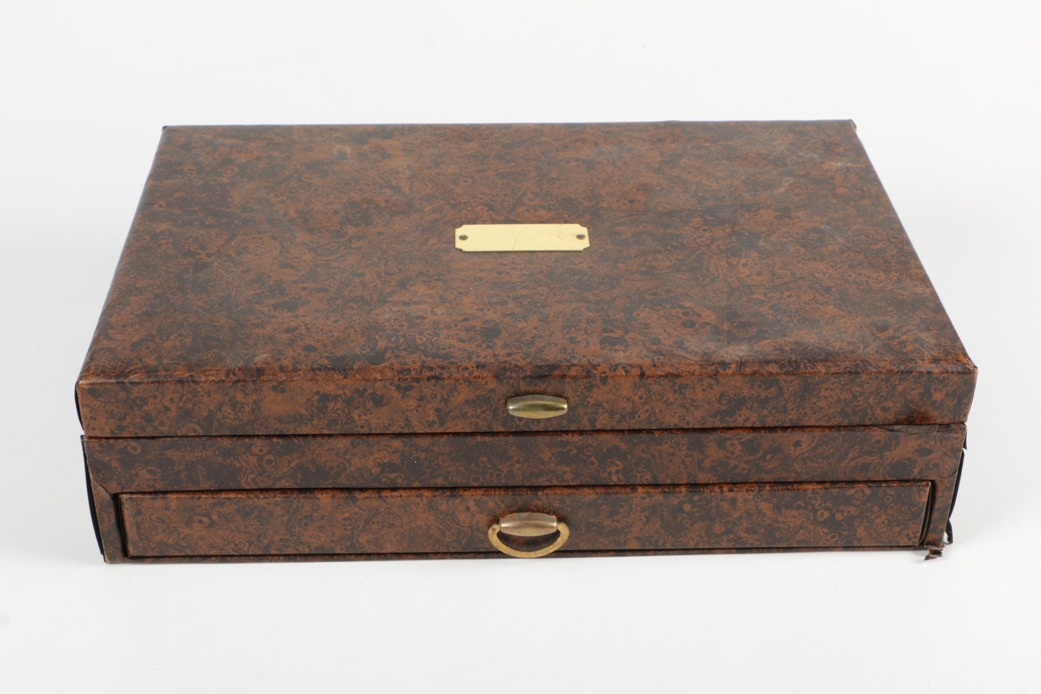 Reed & Barton "Tiger Lily/Festivity" Silver Plated Flatware Set