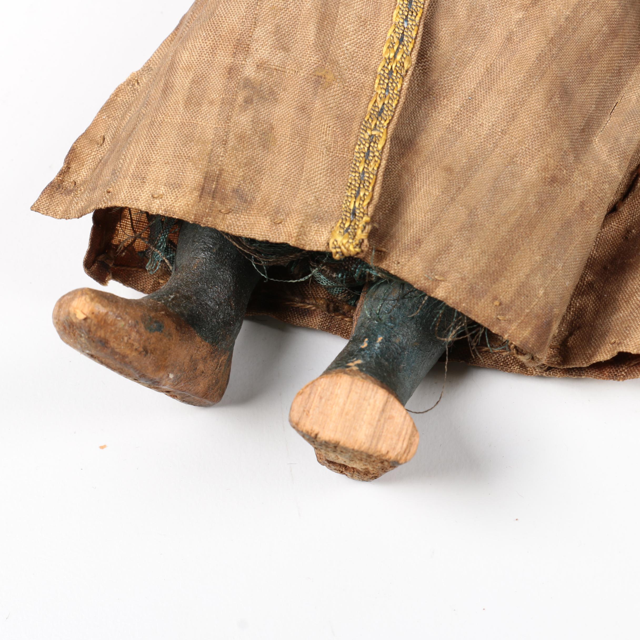 Antique Presepio Style Male Crèche Figurine