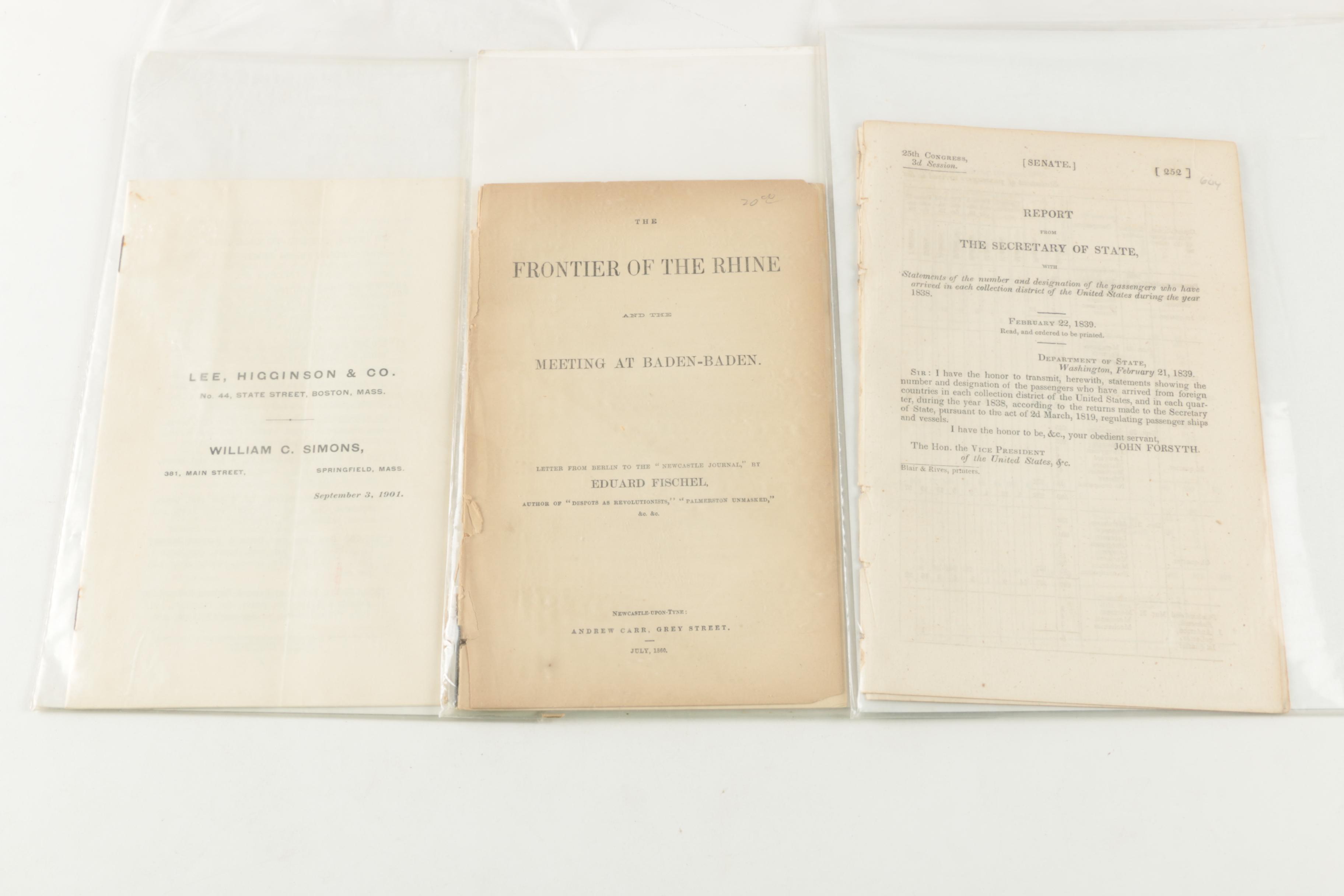 Assortment of Booklets, Stamps, Magazines and Ephemera