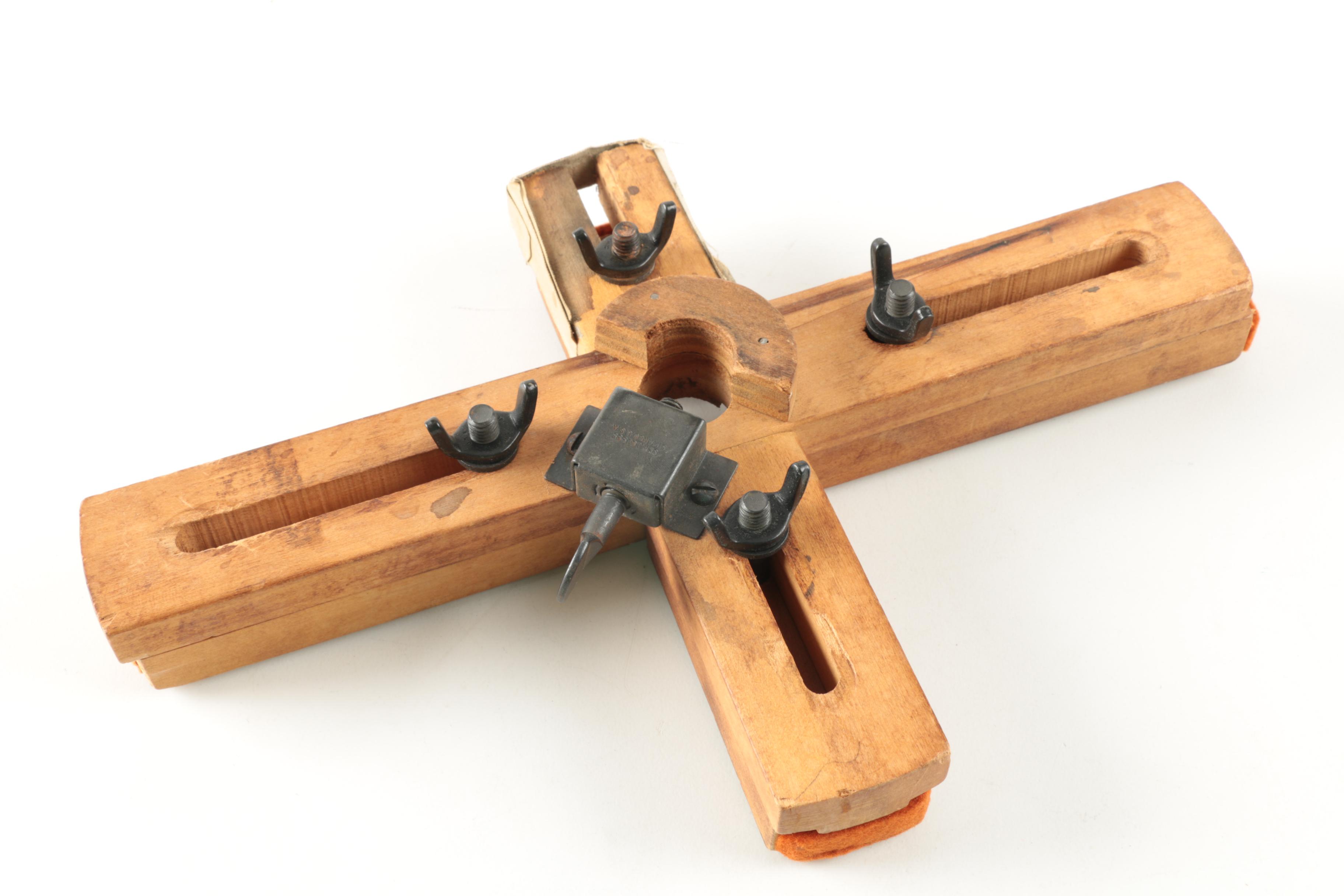 Vintage Wooden Mitre Set