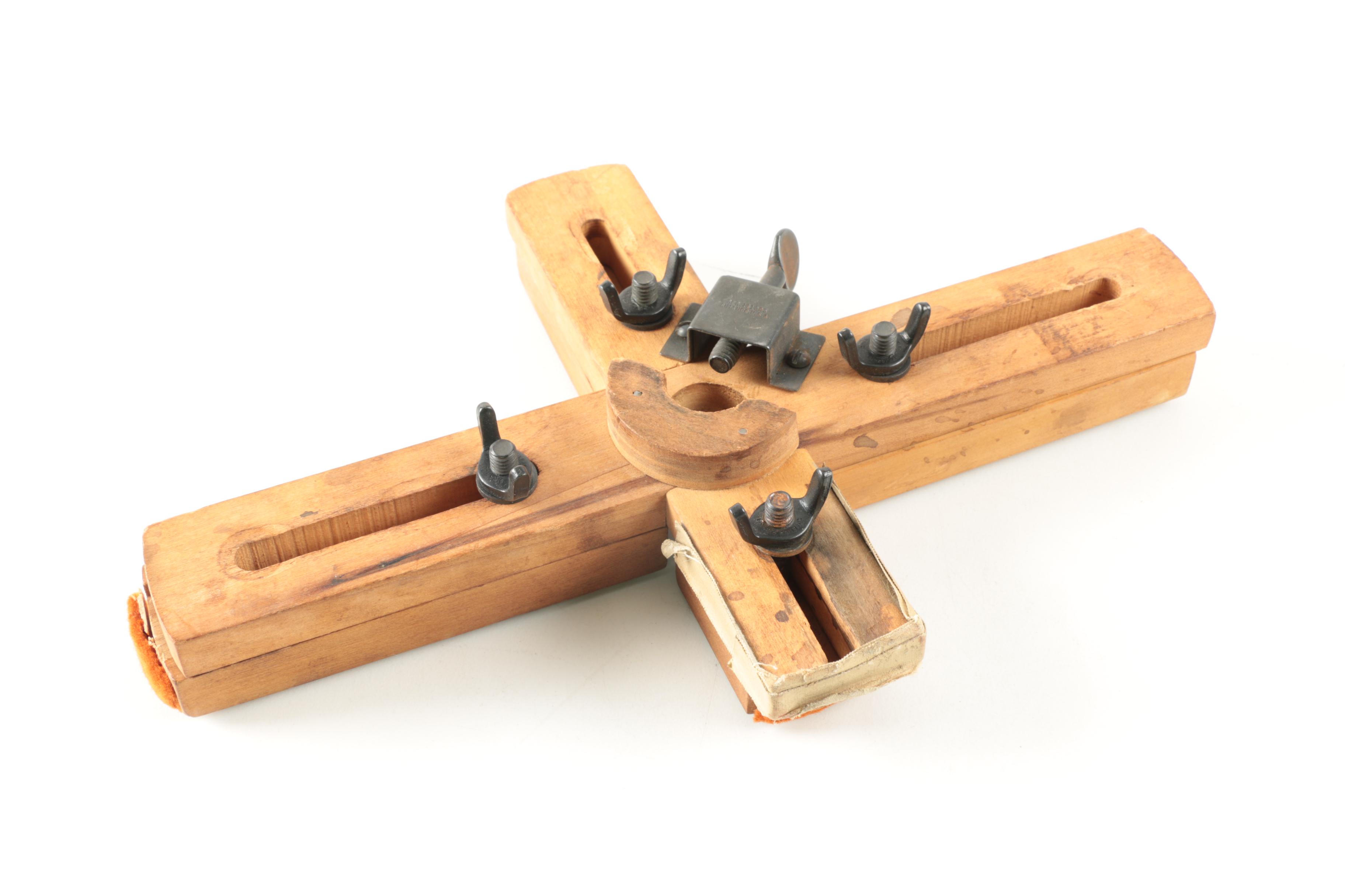 Vintage Wooden Mitre Set