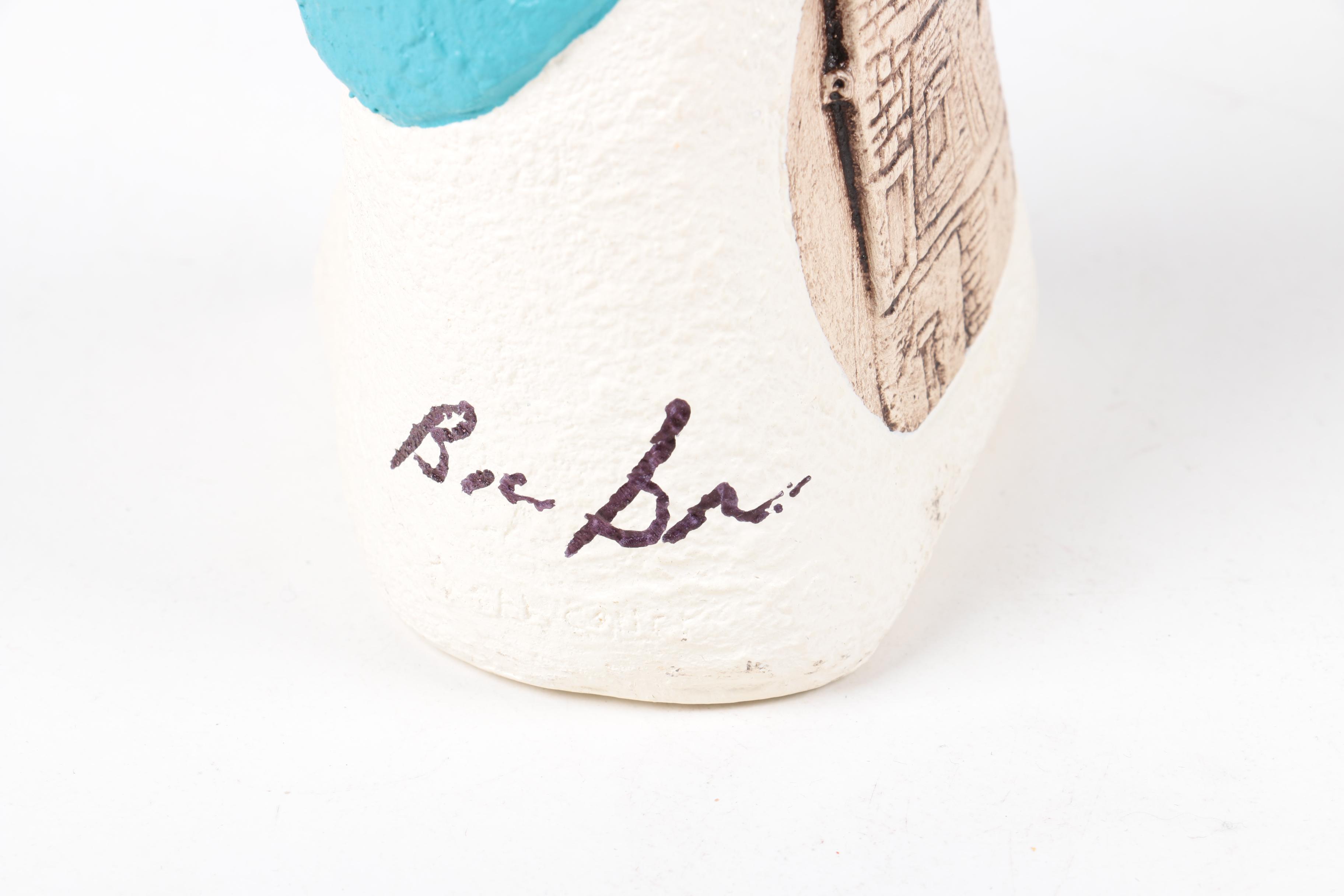 Jobeth Maize Signed "Dawn Breeze" Clay Sculpture