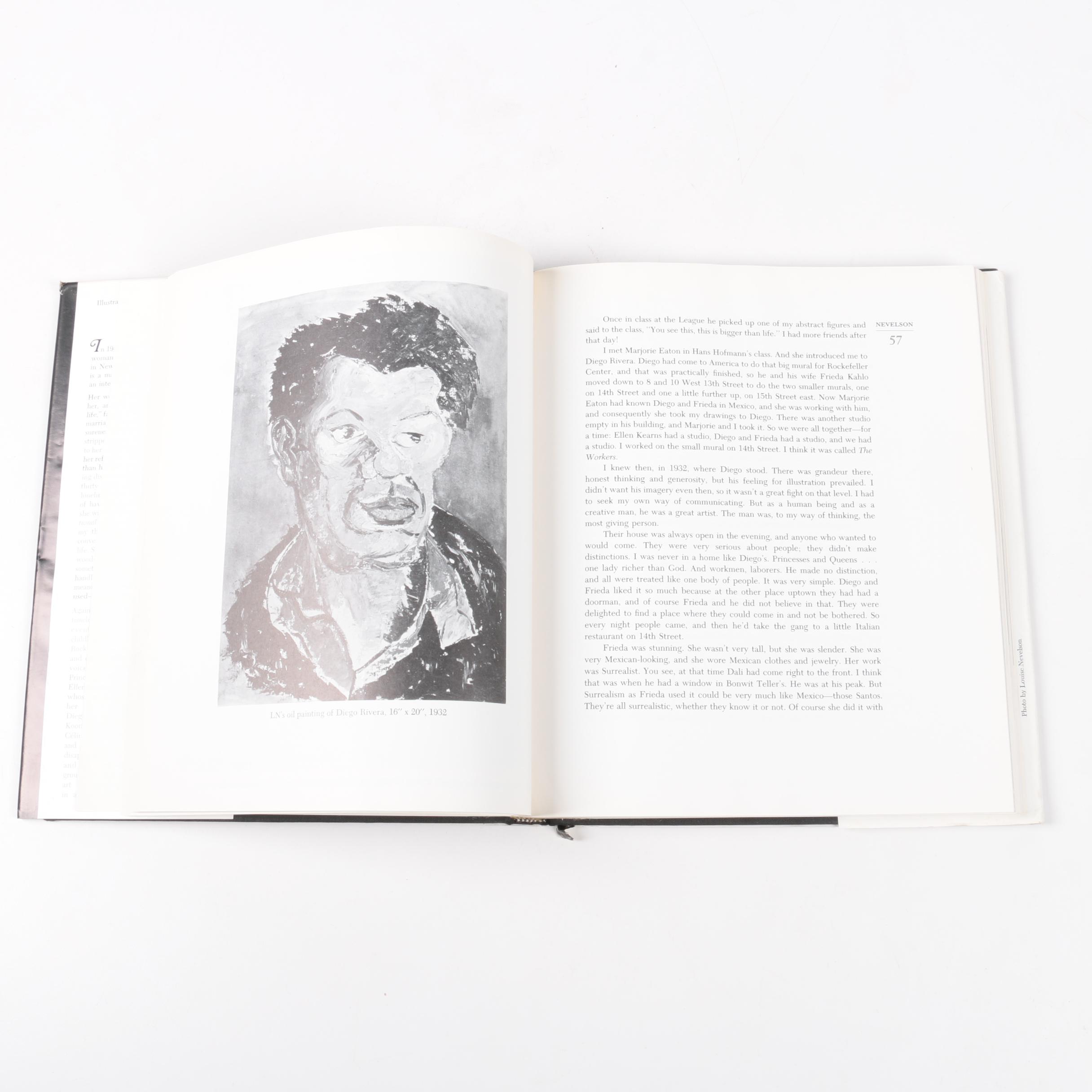 Books on Louise Nevelson and Mikhail Baryshnikov