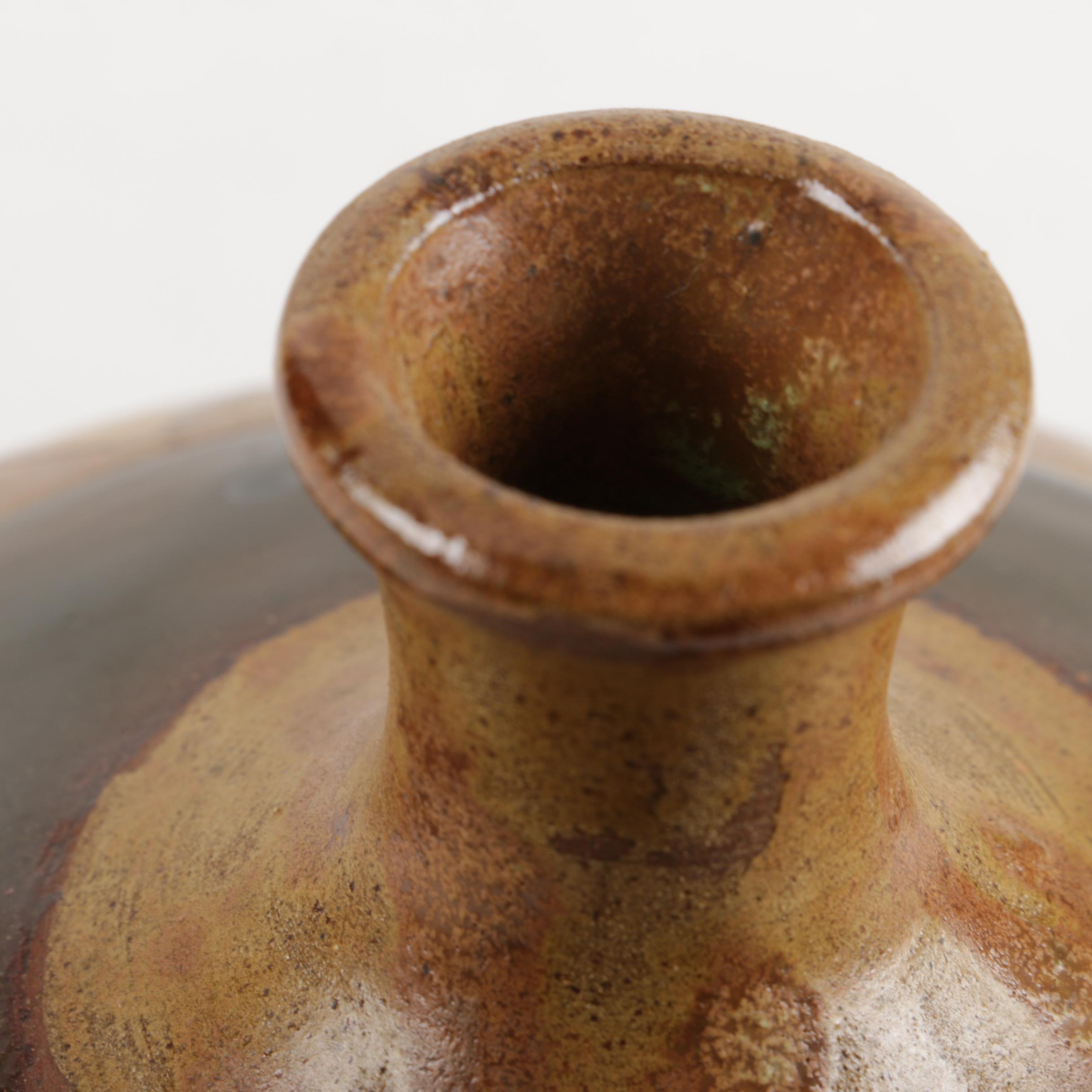 Hand Thrown Tezza Rossa Stoneware Vase