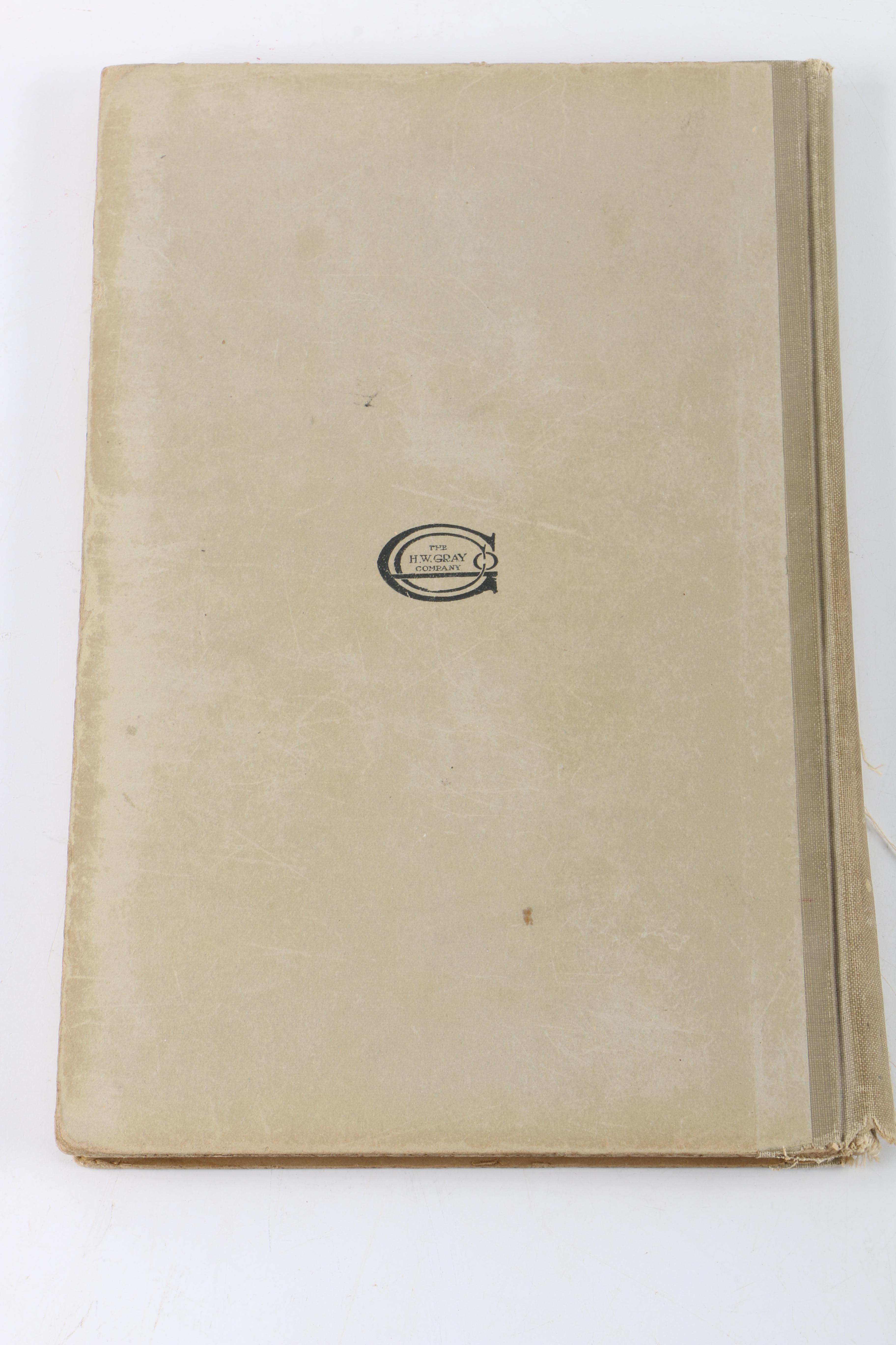 1859 "Sabbath Bell" and Circa 1920s "Christmas Carols" Music Books