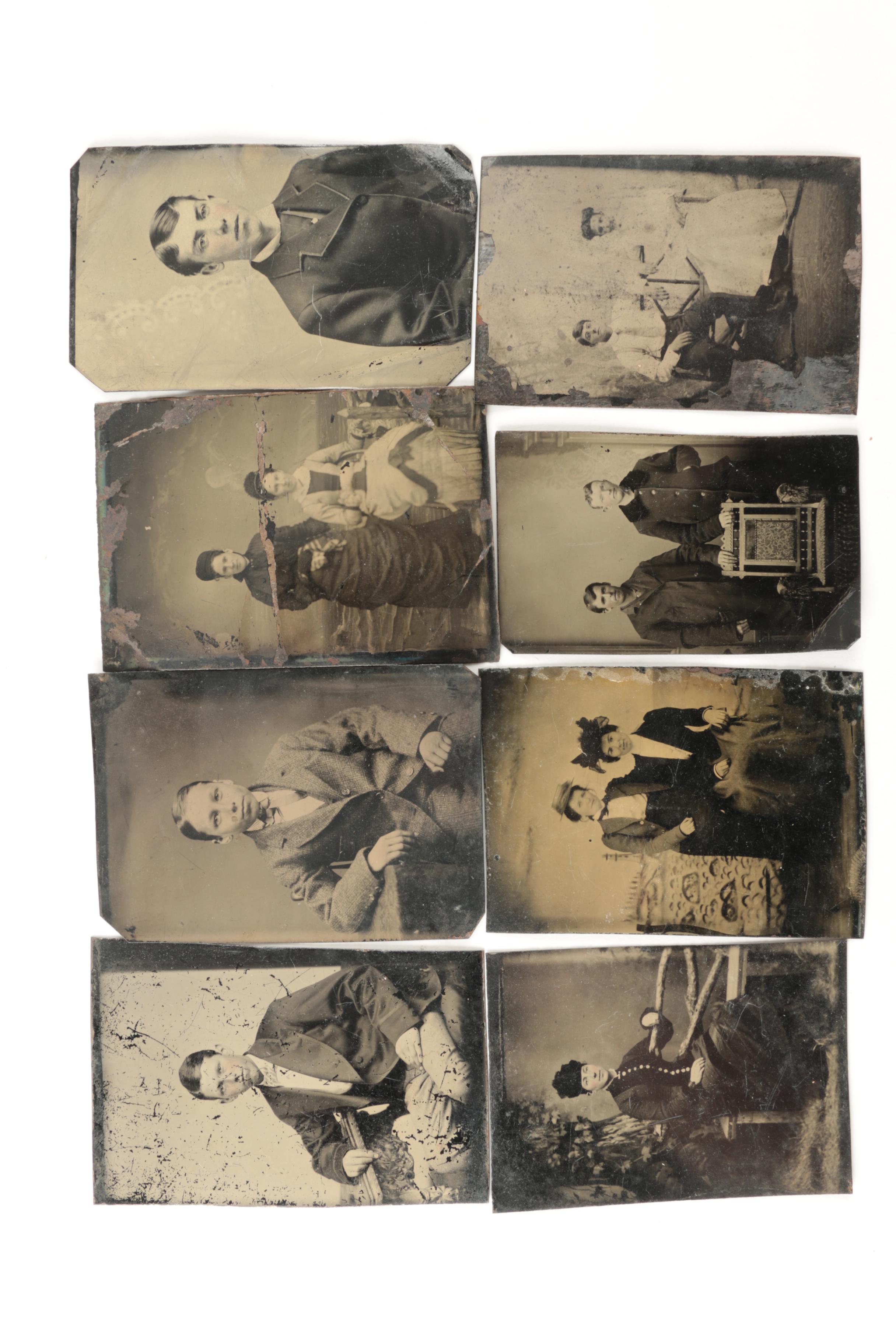 Antique Tintype Photographs
