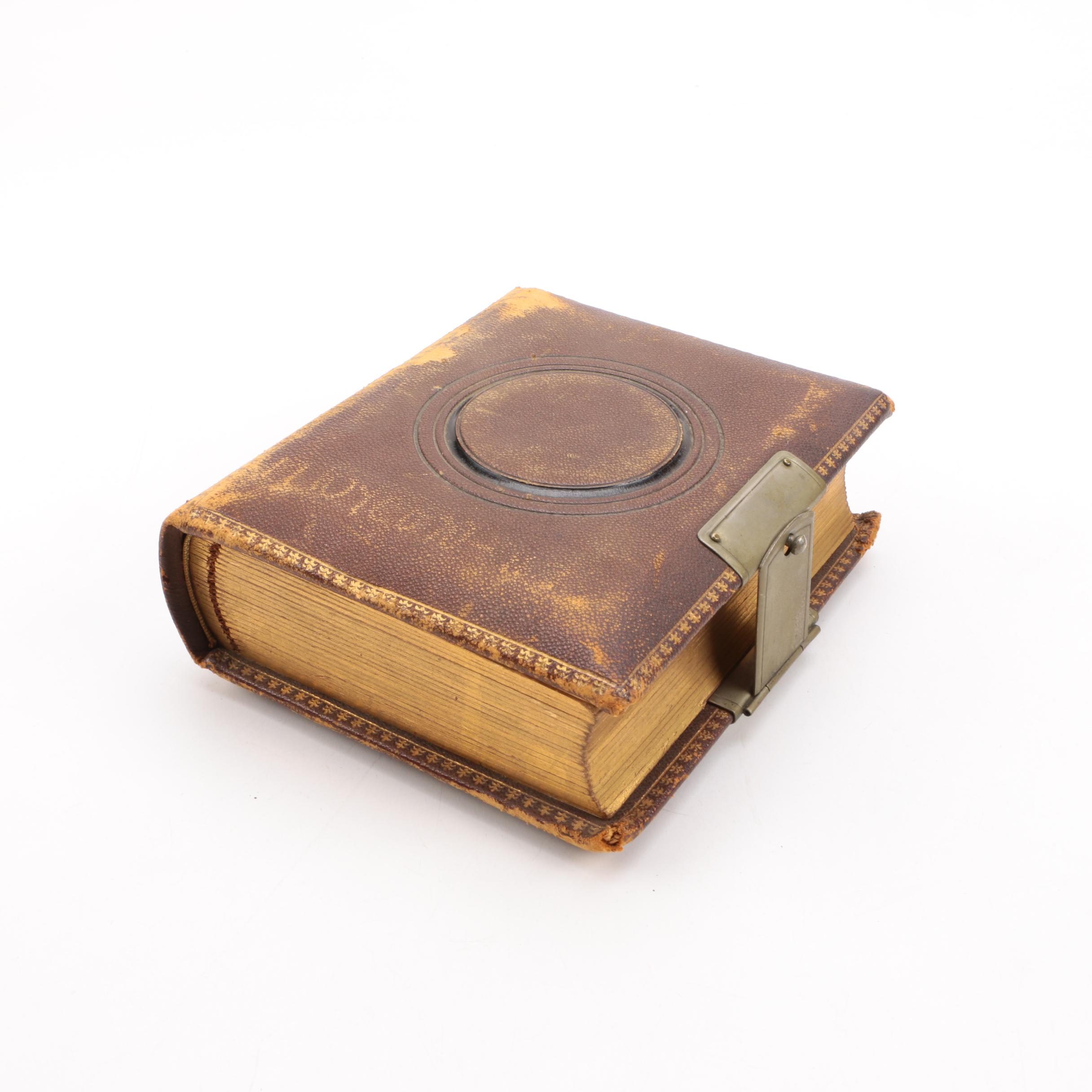 Antique Portrait Frame Album