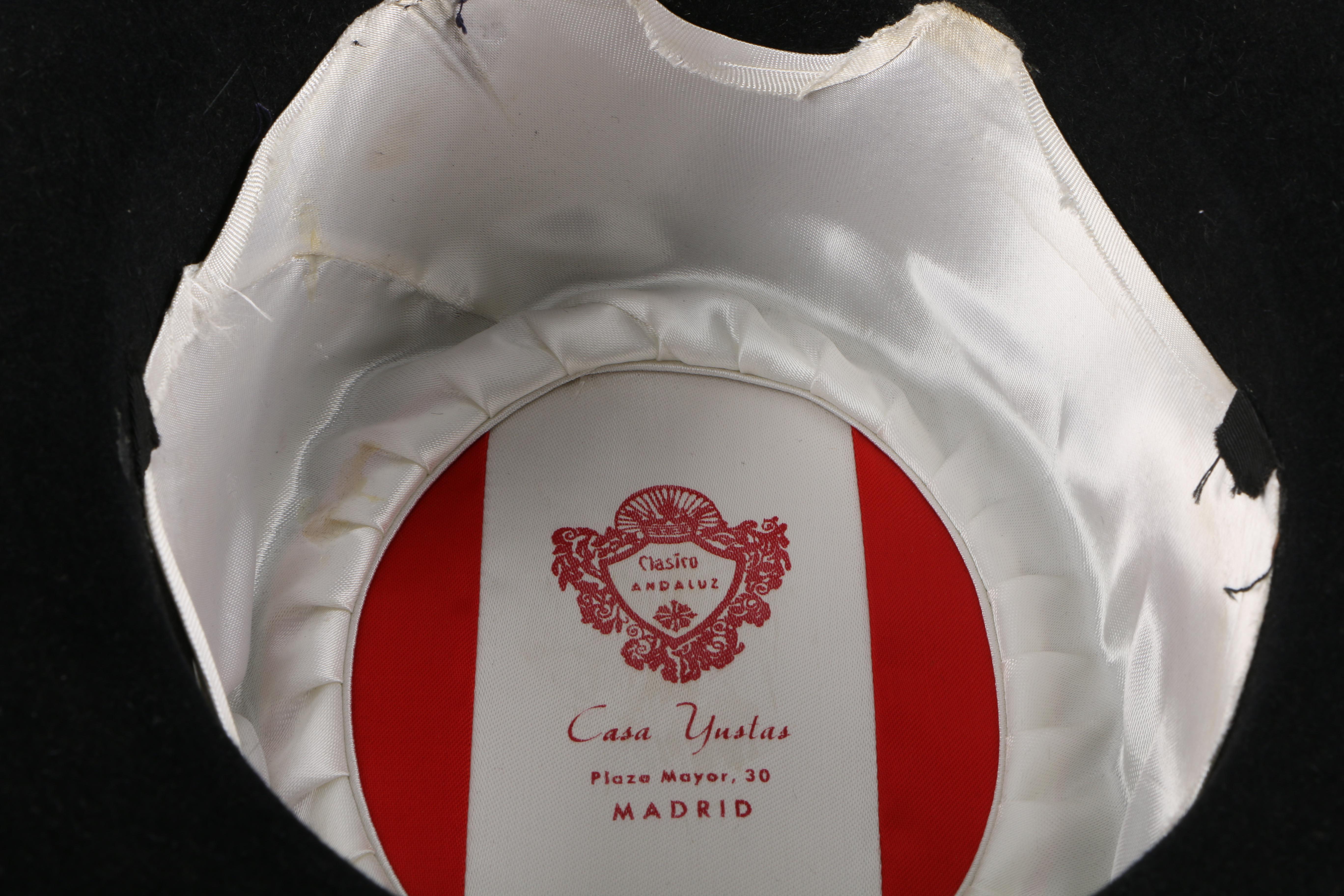 Traditional Spanish Riding Hats